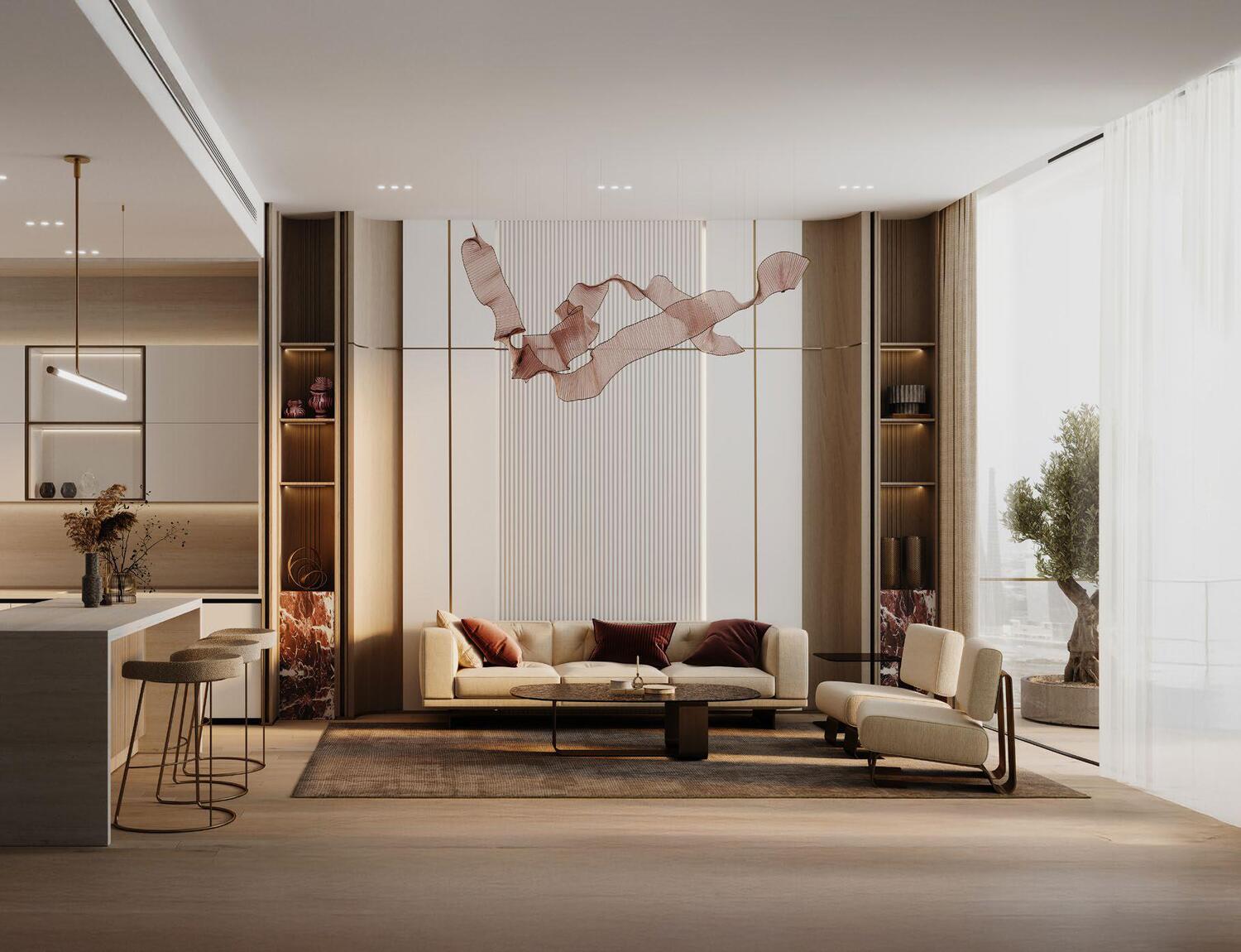 Binghatti Flare, image 9 of 15. Render supplied by developer.