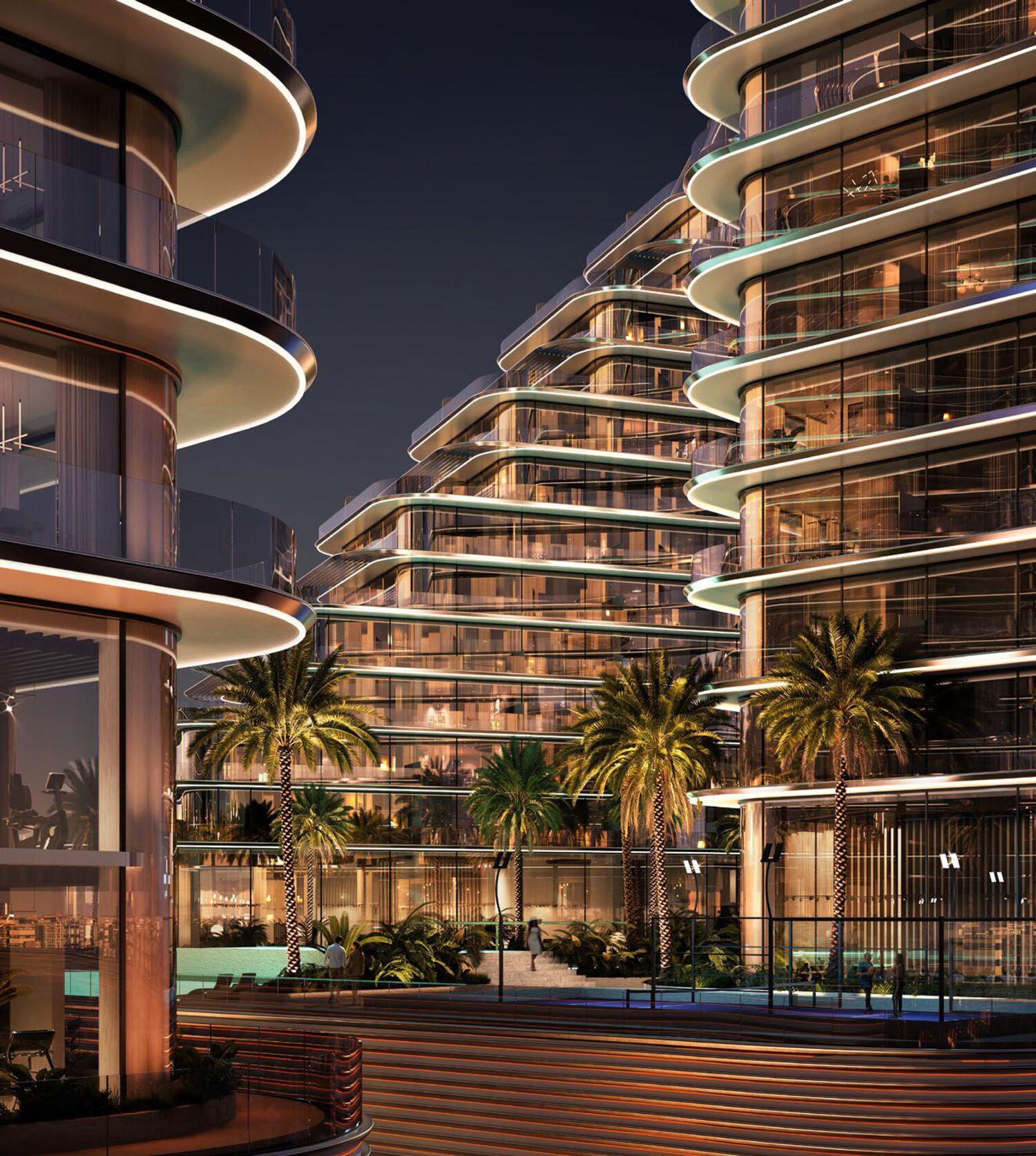 Binghatti Flare, image 2 of 15. Render supplied by developer.