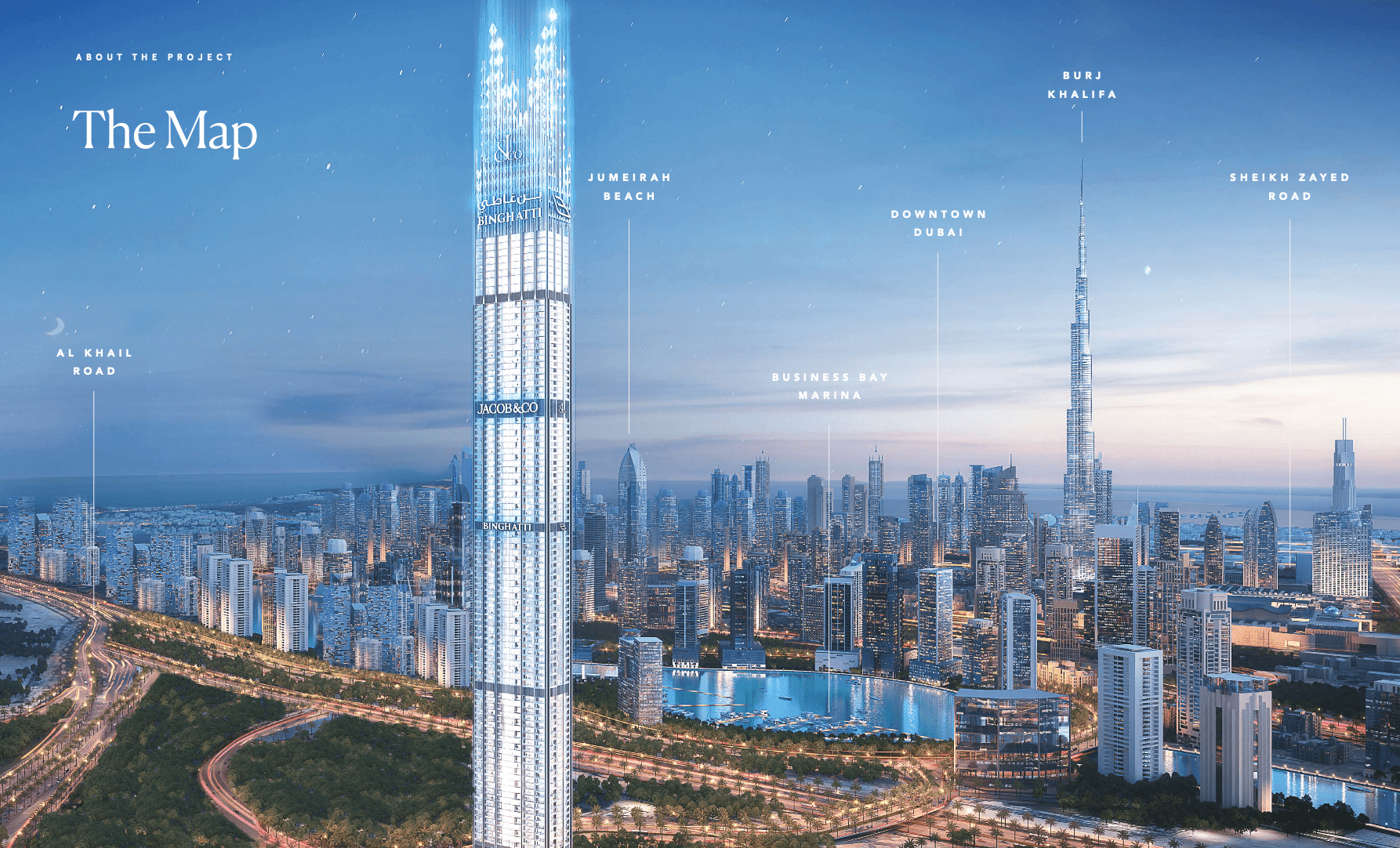 Burj Binghatti Jacob and Co Residences, image 21 of 24. Render supplied by developer.