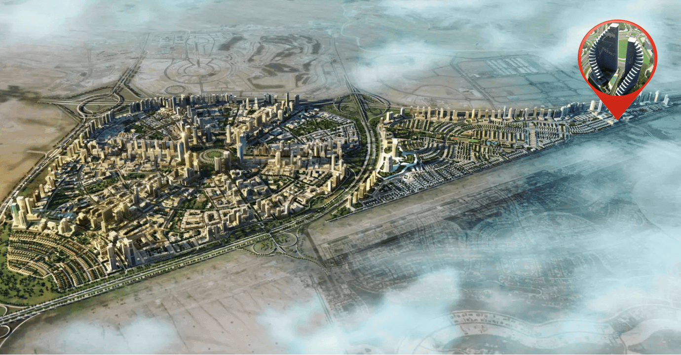 Binghatti Flare, image 12 of 15. Render supplied by developer.