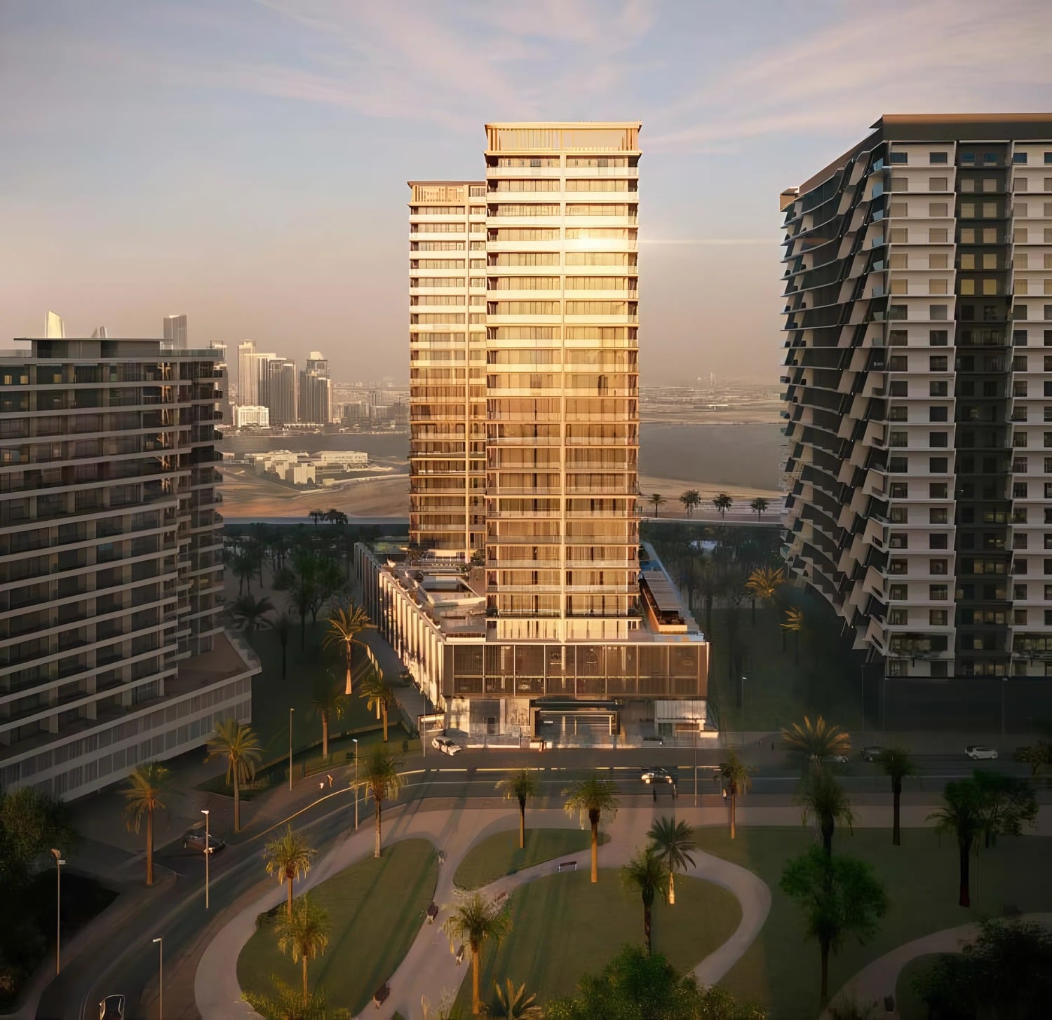Binghatti Starlight, image 2 of 12. Render supplied by developer.