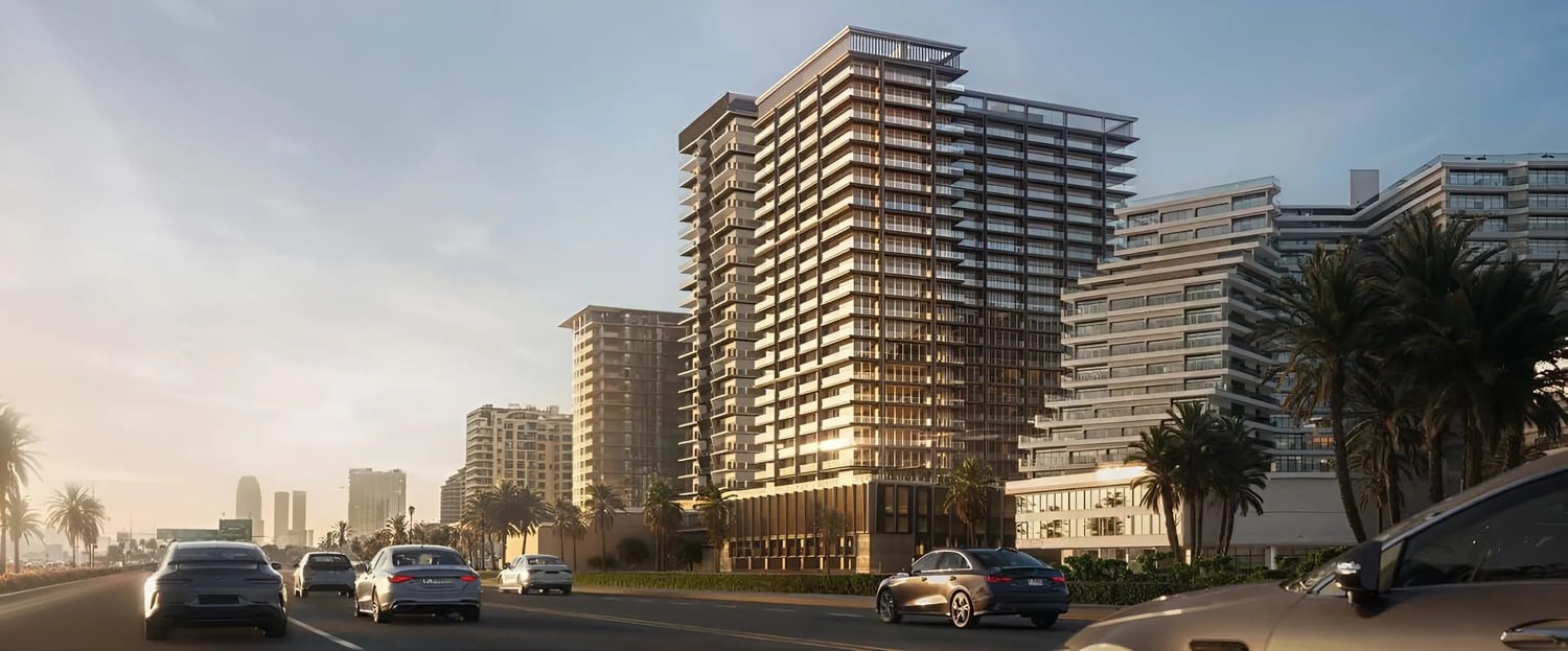 Binghatti Starlight, image 3 of 12. Render supplied by developer.