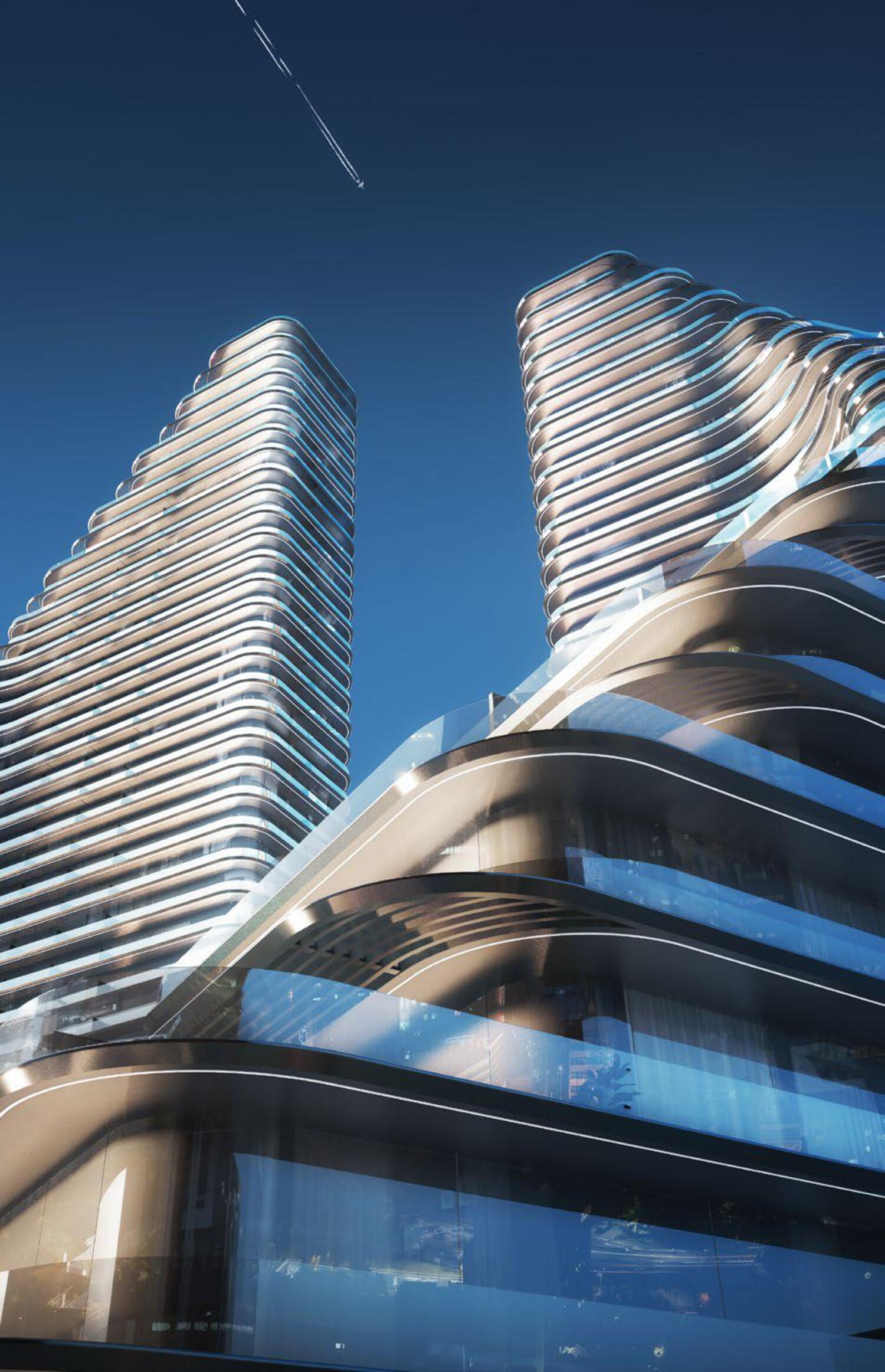 Binghatti Flare, image 6 of 15. Render supplied by developer.