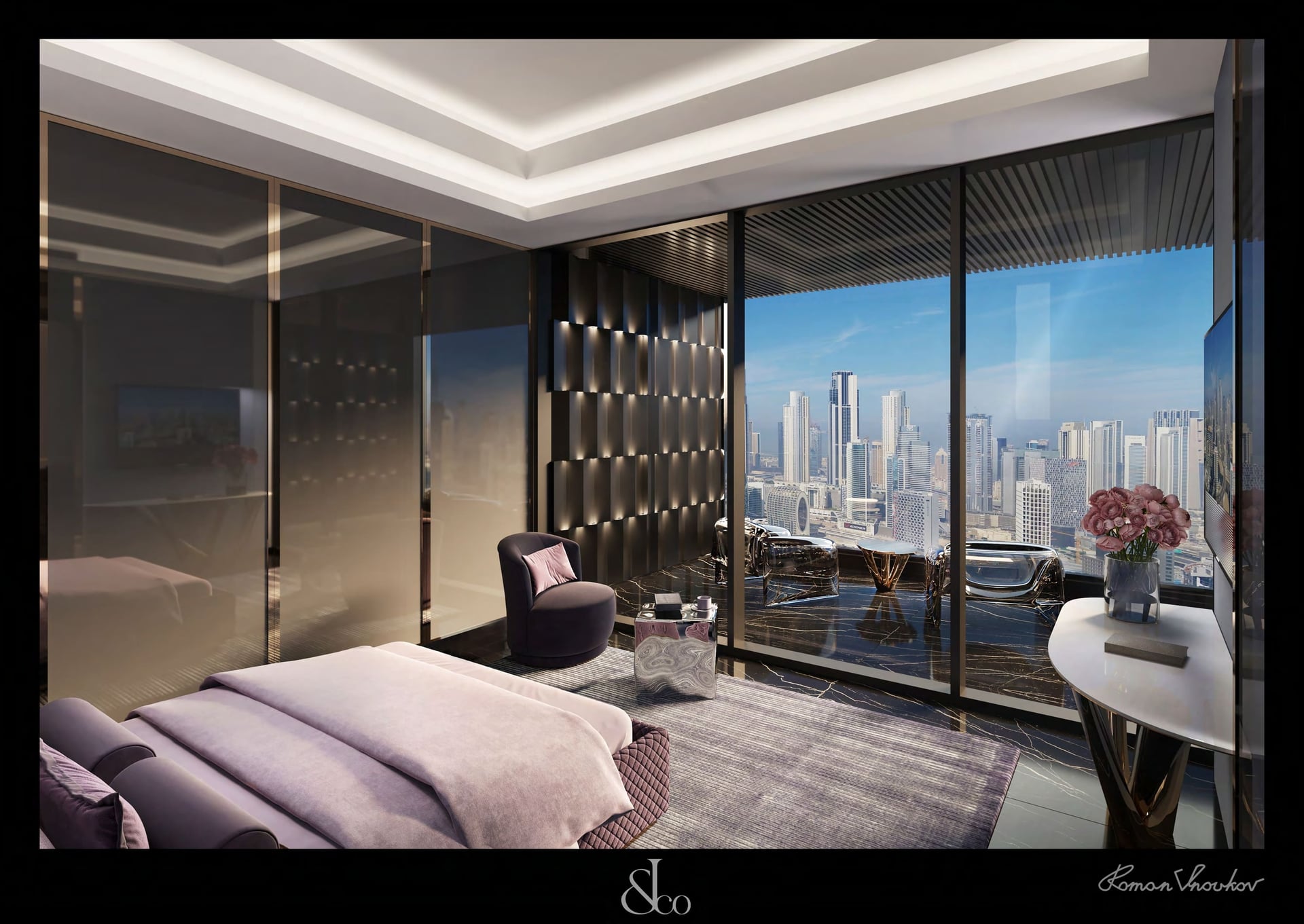 Burj Binghatti Jacob and Co Residences, image 8 of 24. Render supplied by developer.