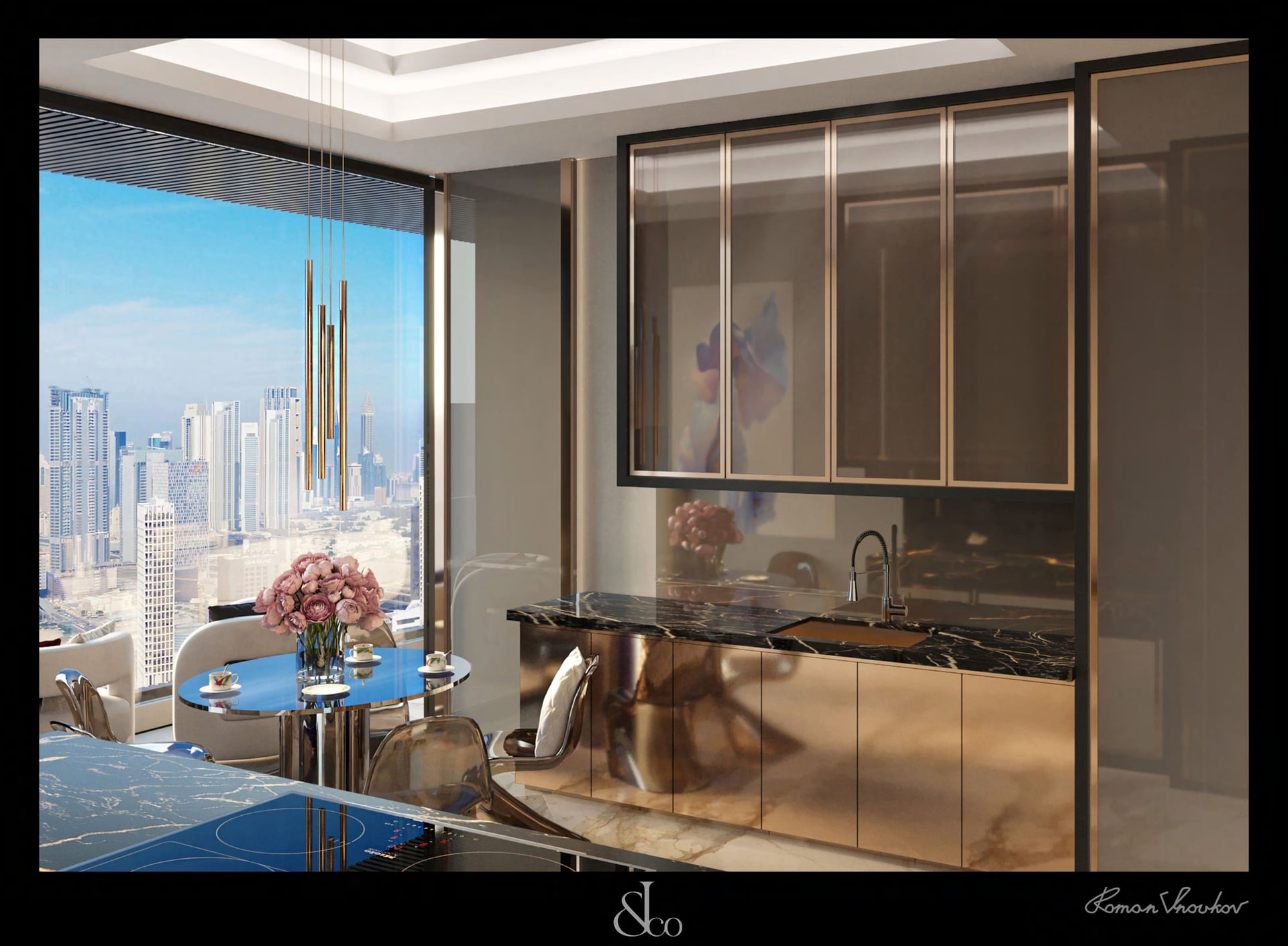 Burj Binghatti Jacob and Co Residences, image 10 of 24. Render supplied by developer.