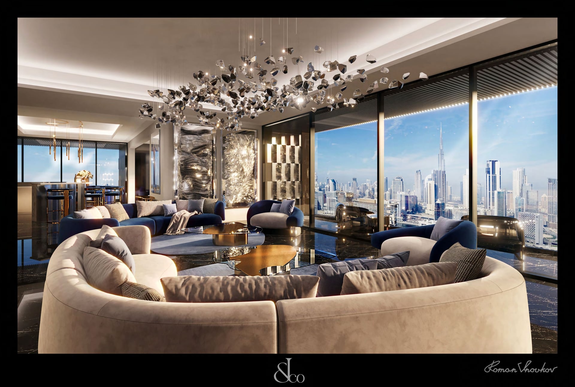Burj Binghatti Jacob and Co Residences, image 17 of 24. Render supplied by developer.