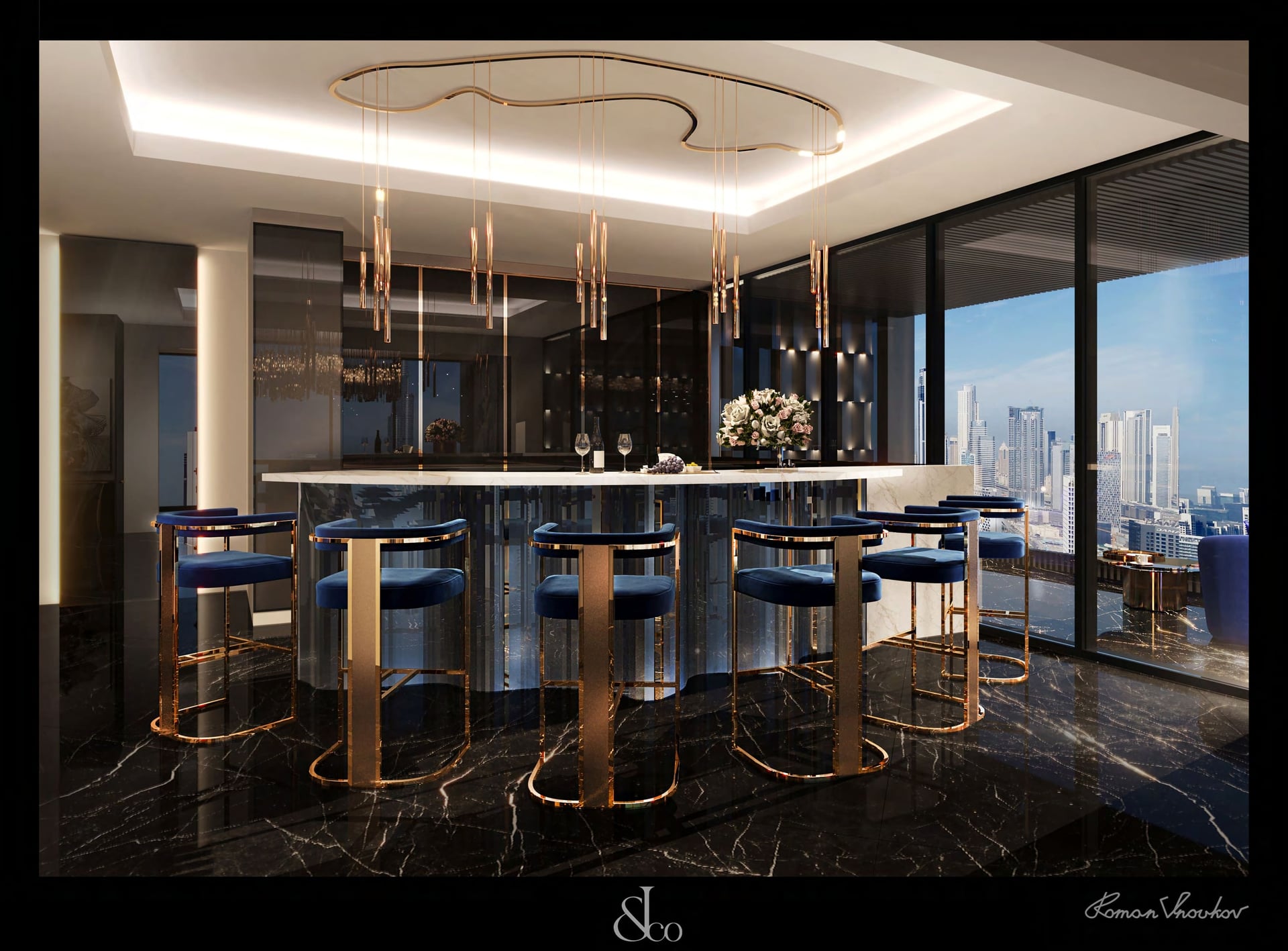 Burj Binghatti Jacob and Co Residences, image 20 of 24. Render supplied by developer.
