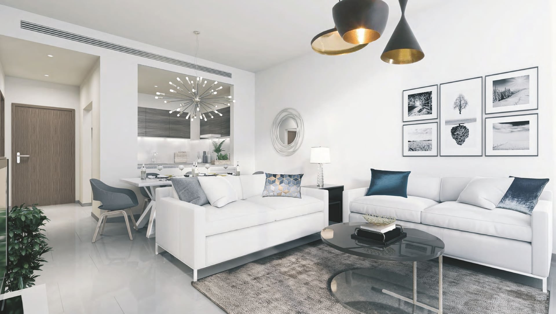 Uptown Al Zahia by Majid Al Futtaim, image 8 of 12. Render supplied by developer.