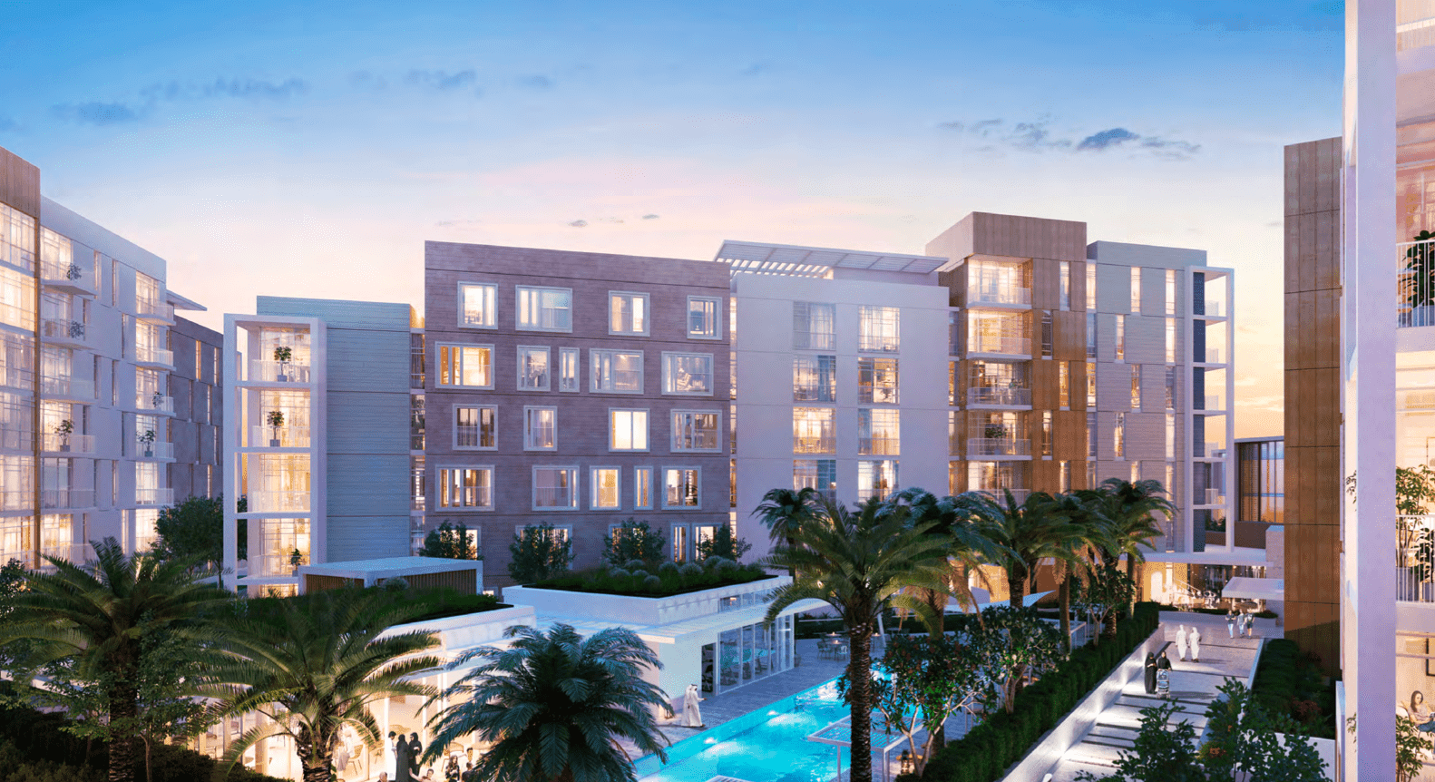 Uptown Al Zahia by Majid Al Futtaim, image 5 of 12. Render supplied by developer.