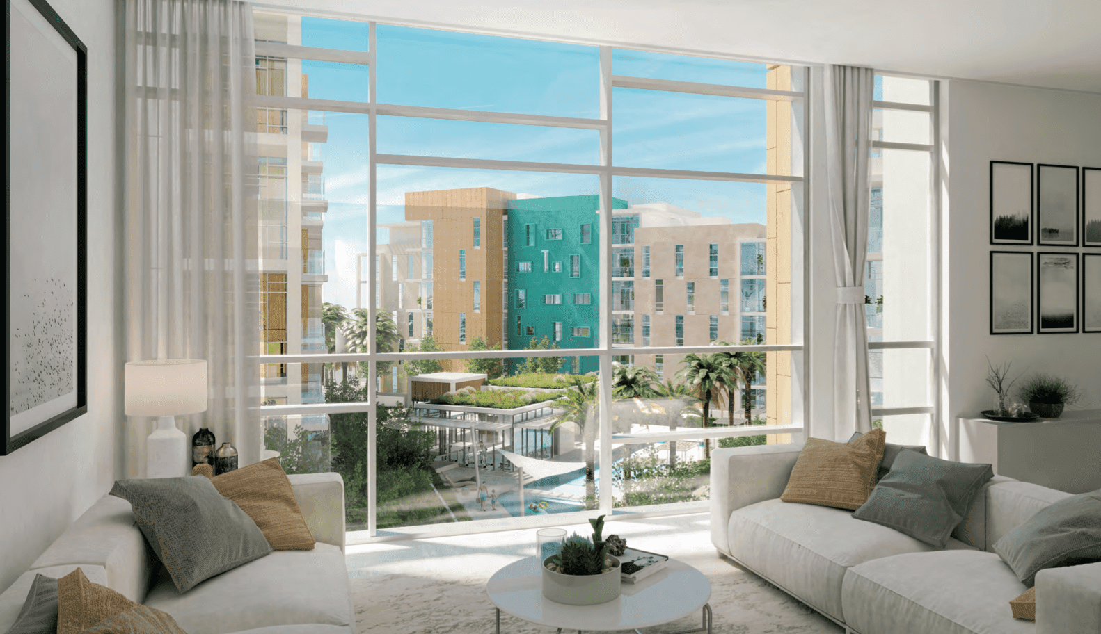 Uptown Al Zahia by Majid Al Futtaim, image 11 of 12. Render supplied by developer.