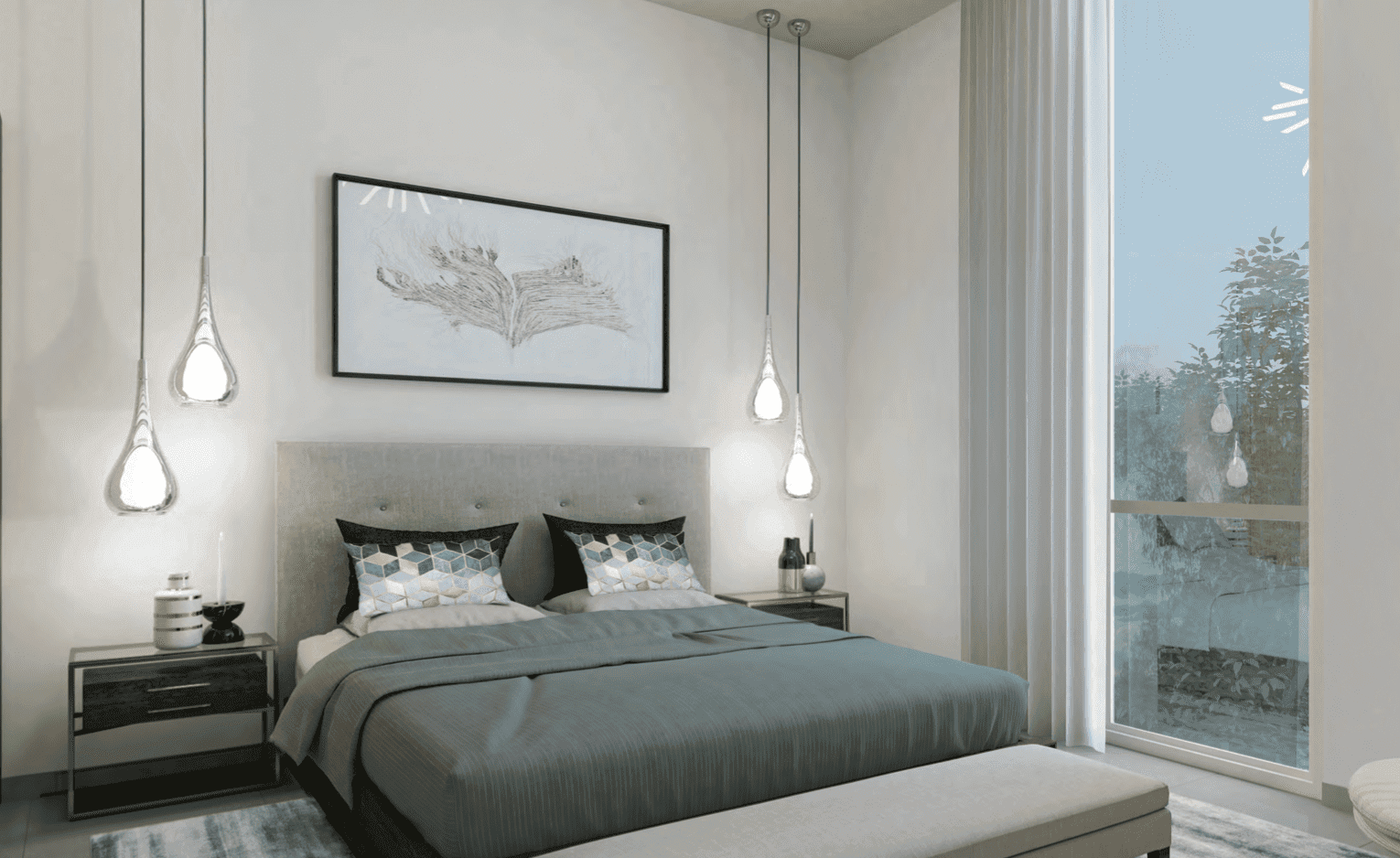 Uptown Al Zahia by Majid Al Futtaim, image 12 of 12. Render supplied by developer.