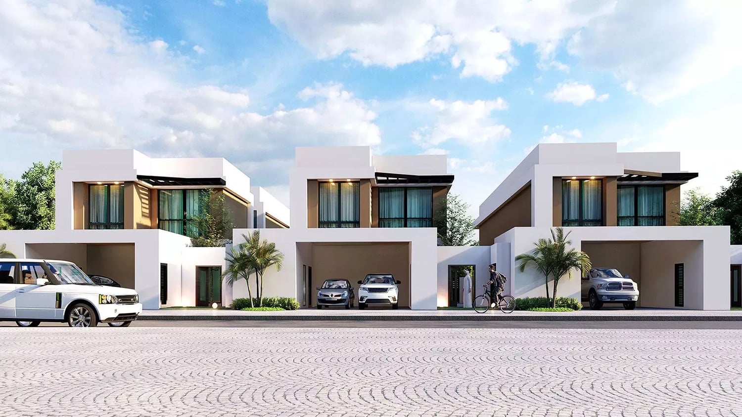 Granada Villas II by RAK Properties, image 1 of 6. Render supplied by developer.