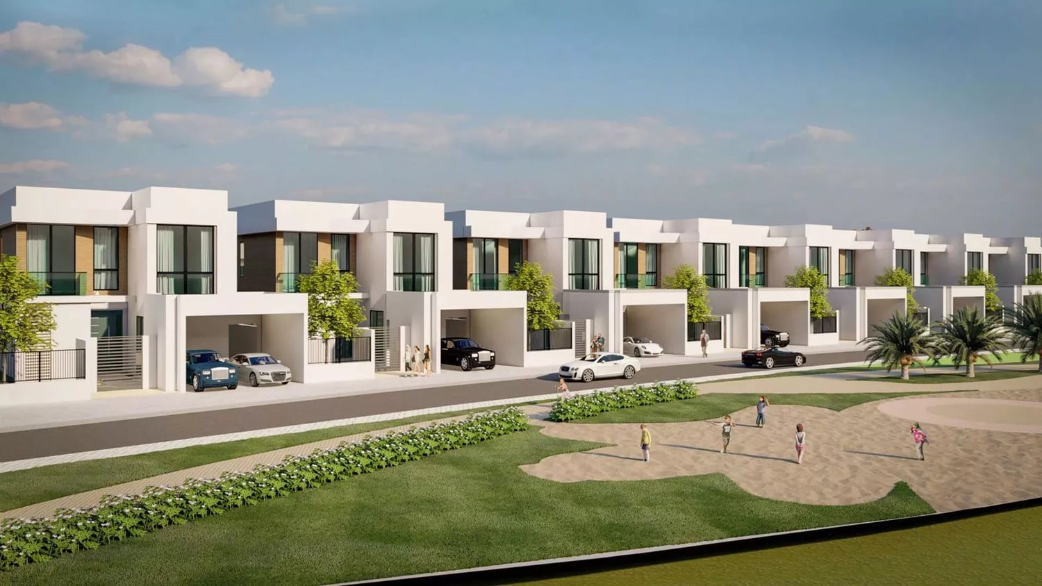 Granada Villas II by RAK Properties, image 2 of 6. Render supplied by developer.