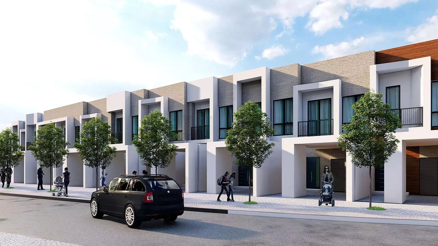 Granada Villas II by RAK Properties, image 4 of 6. Render supplied by developer.