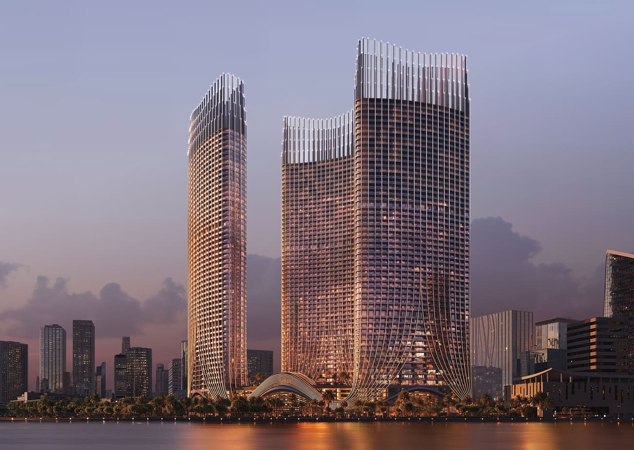 Binghatti Skyrise, image 2 of 19. Render supplied by developer.