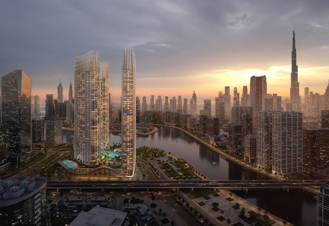 Binghatti Skyrise, image 5 of 19. Render supplied by developer.