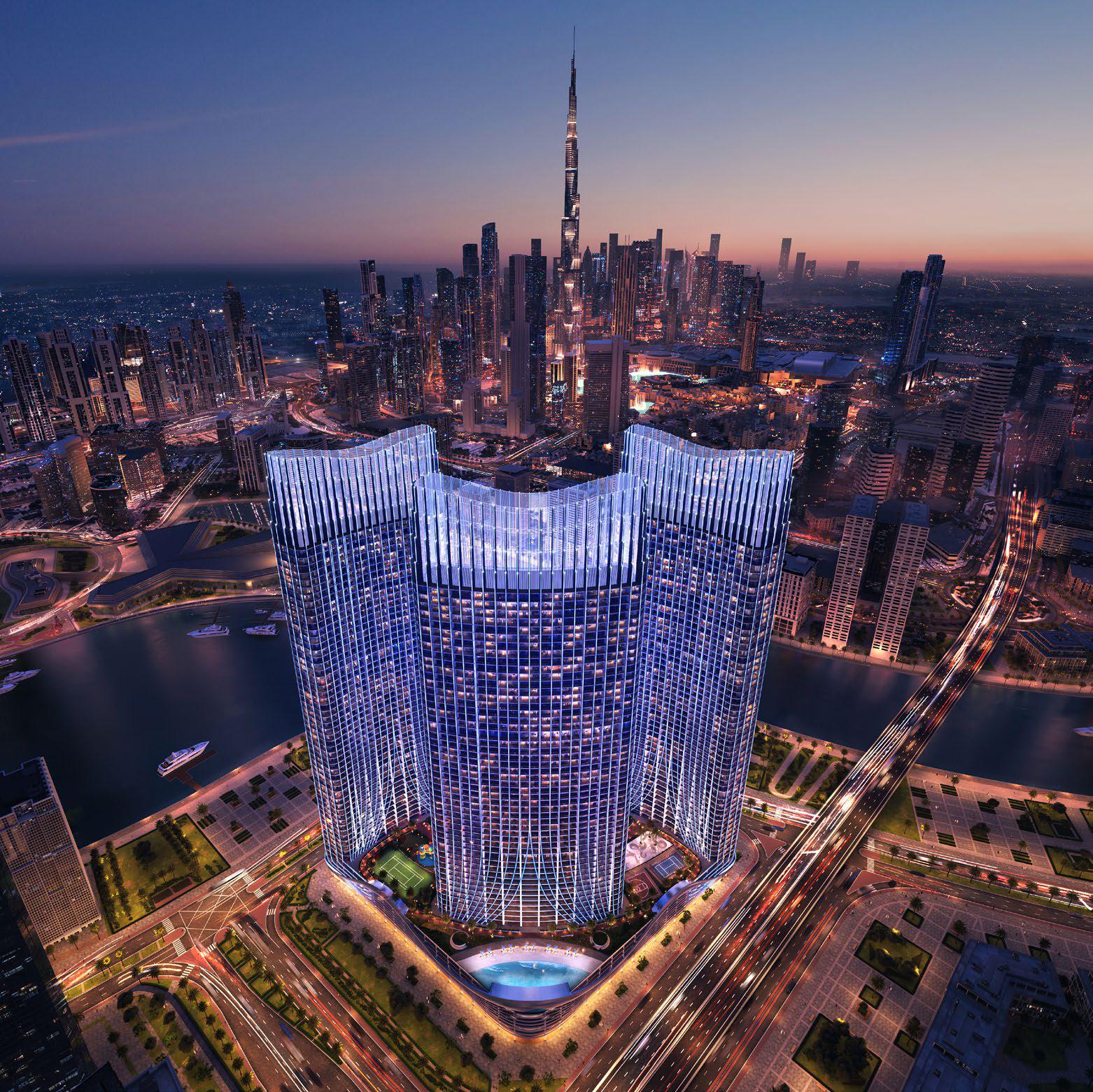 Binghatti Skyrise, image 8 of 19. Render supplied by developer.