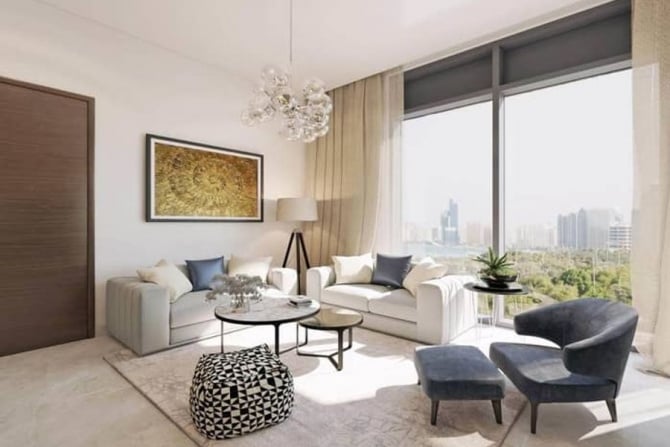 Creek Vista Heights by Sobha, image 5 of 9. Render supplied by developer.