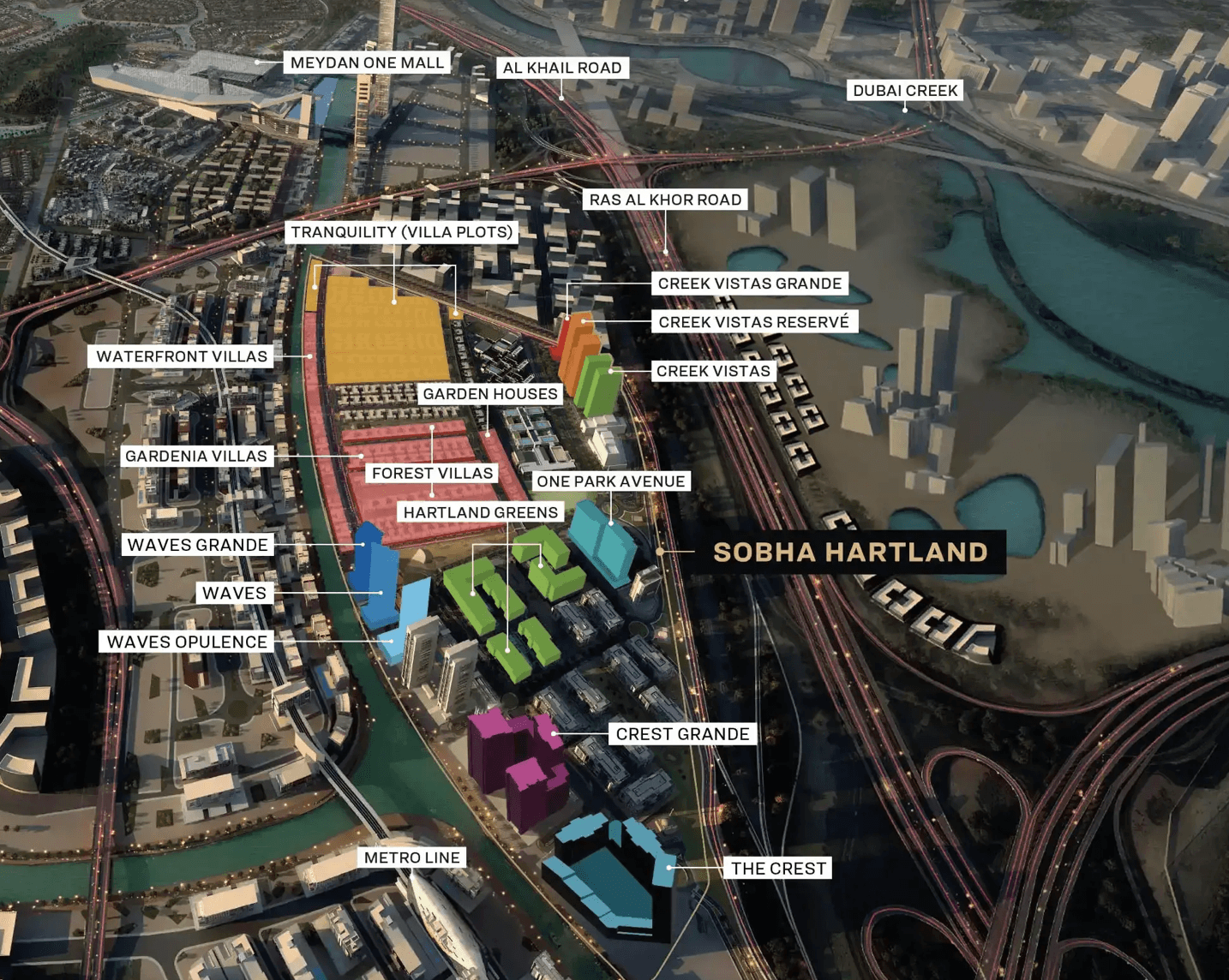 The Crest by Sobha, image 3 of 3. Render supplied by developer.
