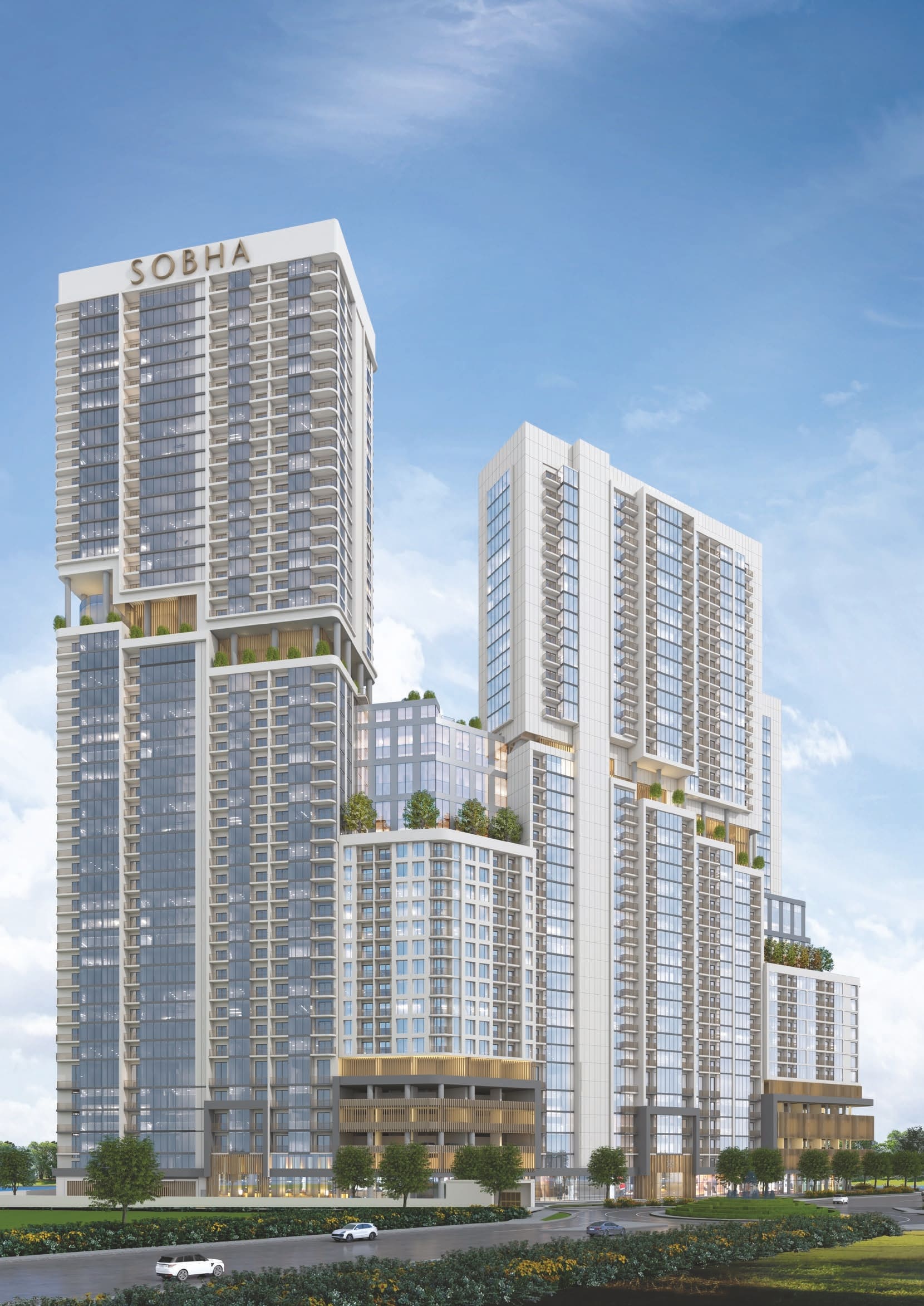 The Crest by Sobha, image 2 of 3. Render supplied by developer.