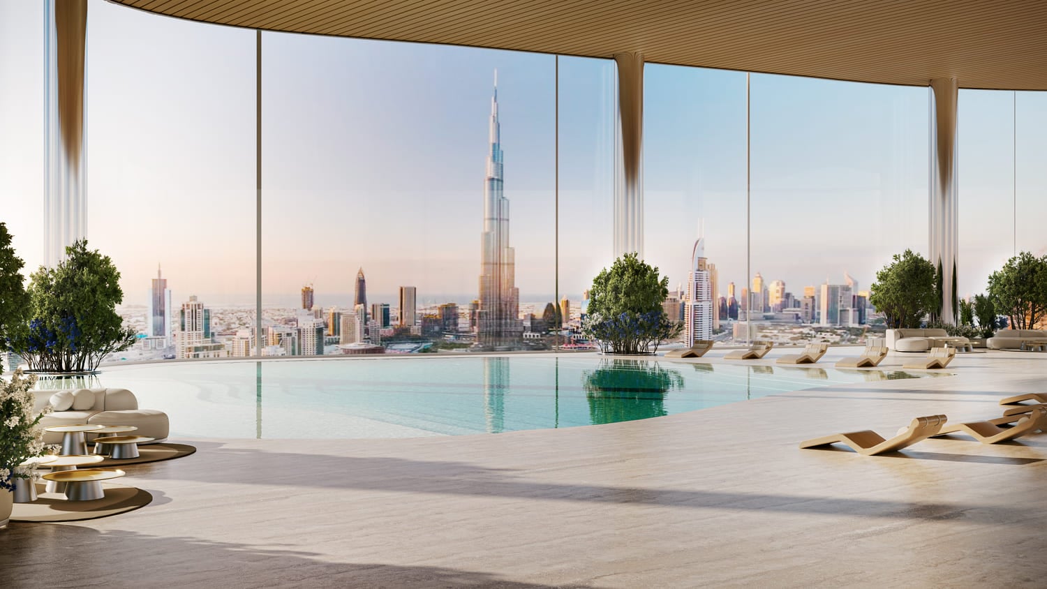 Bugatti Residences by Binghatti, image 12 of 17. Render supplied by developer.