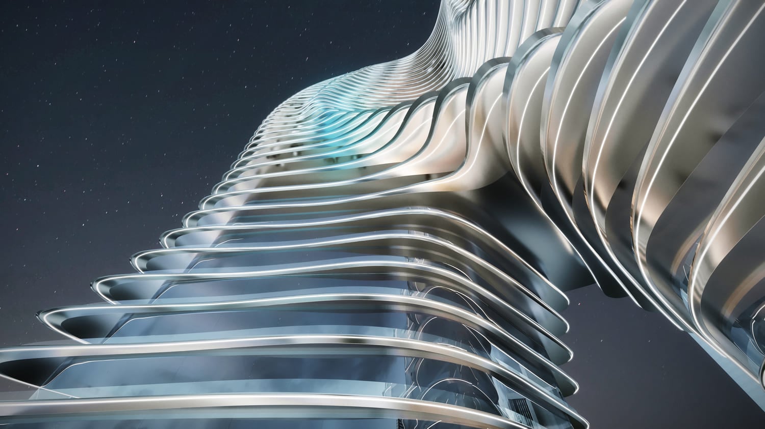 Bugatti Residences by Binghatti, image 5 of 17. Render supplied by developer.