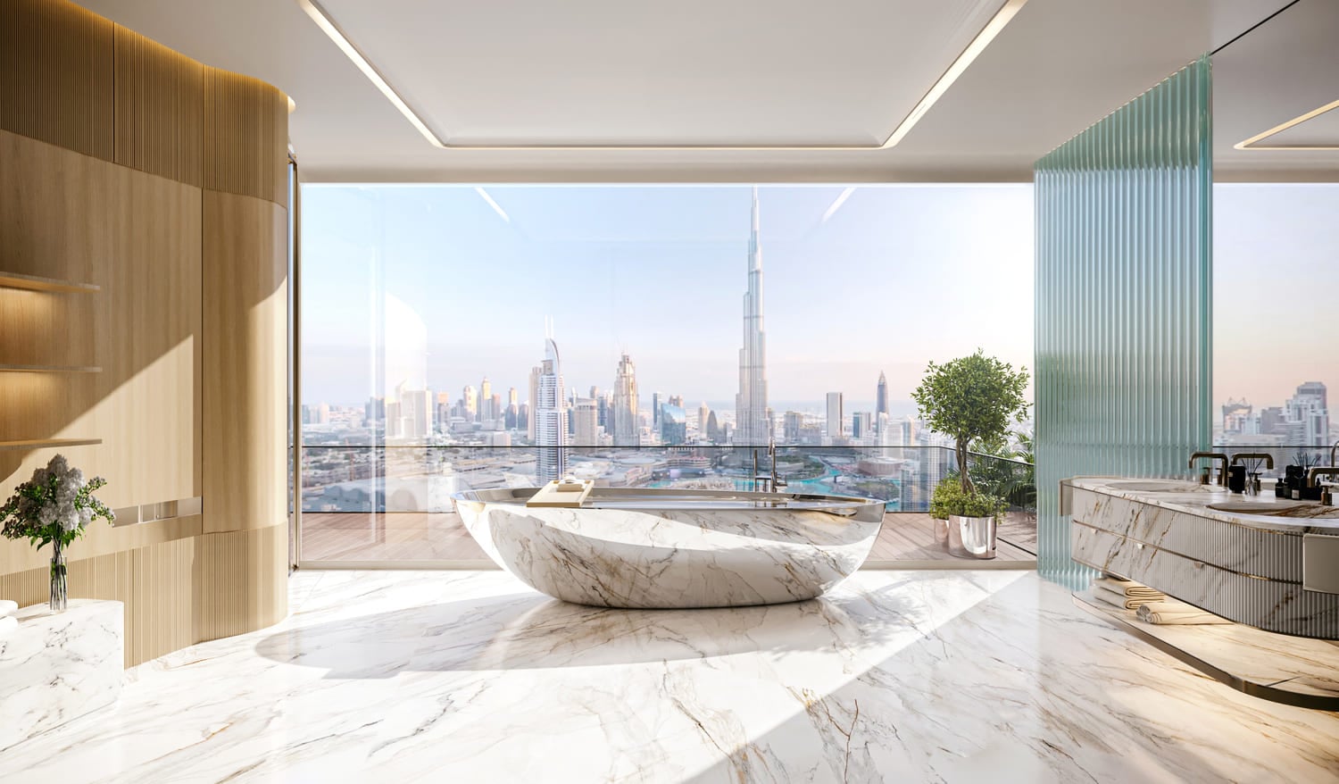 Bugatti Residences by Binghatti, image 14 of 17. Render supplied by developer.