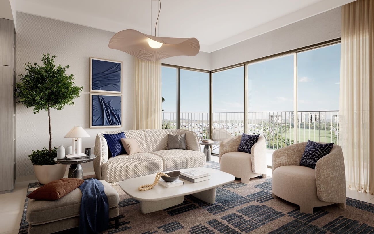 Golf Verge by Emaar, image 3 of 5. Render supplied by developer.