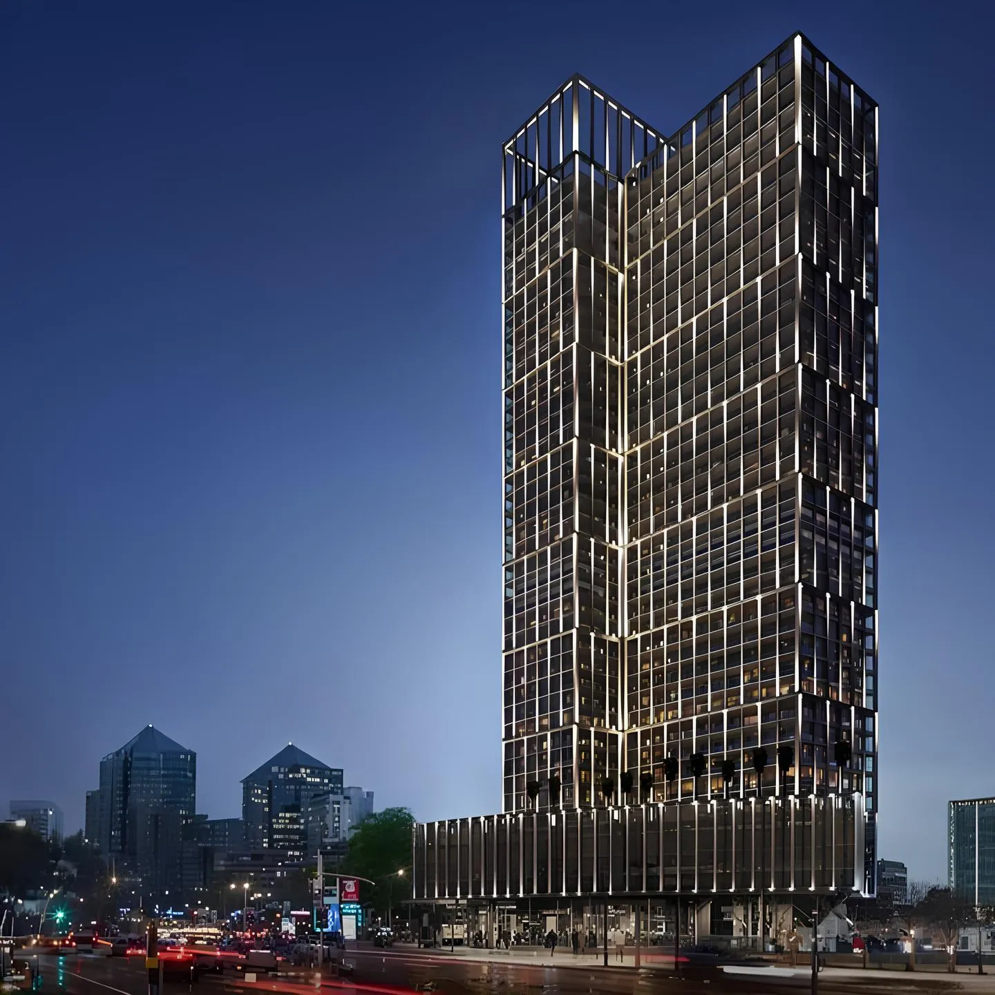 Binghatti Titania, image 1 of 6. Render supplied by developer.
