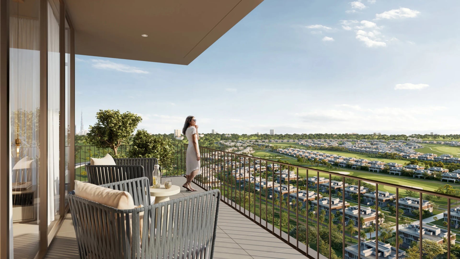 Greencrest by Emaar, image 1 of 5. Render supplied by developer.