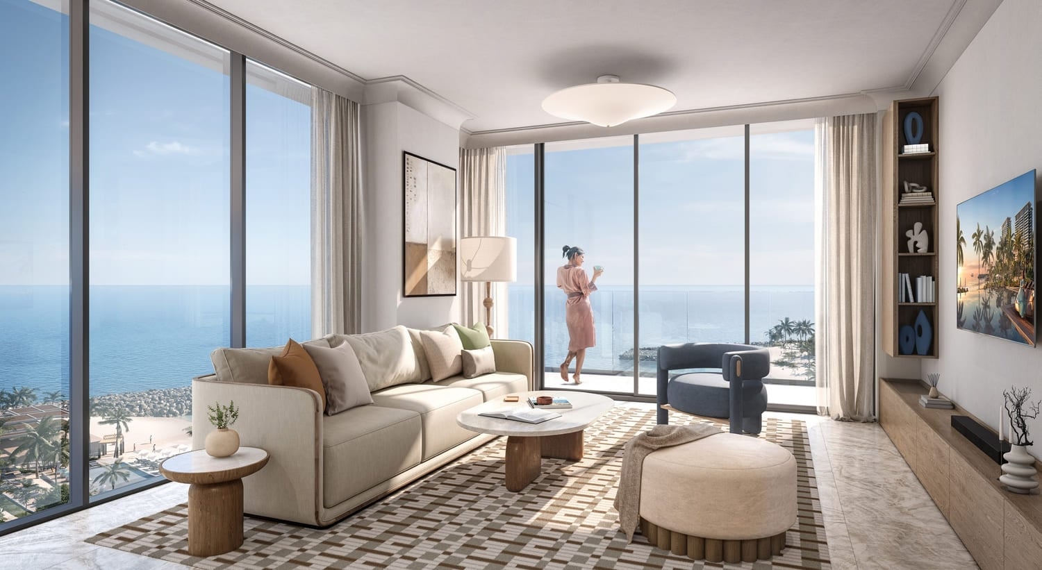 Address Residences Al Marjan Island by Emaar, image 7 of 12. Render supplied by developer.