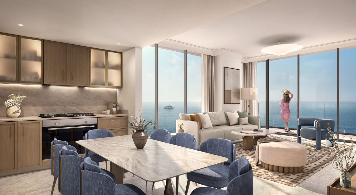 Address Residences Al Marjan Island by Emaar, image 9 of 12. Render supplied by developer.