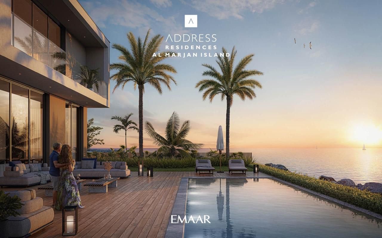 Address Residences Al Marjan Island by Emaar, image 5 of 12. Render supplied by developer.
