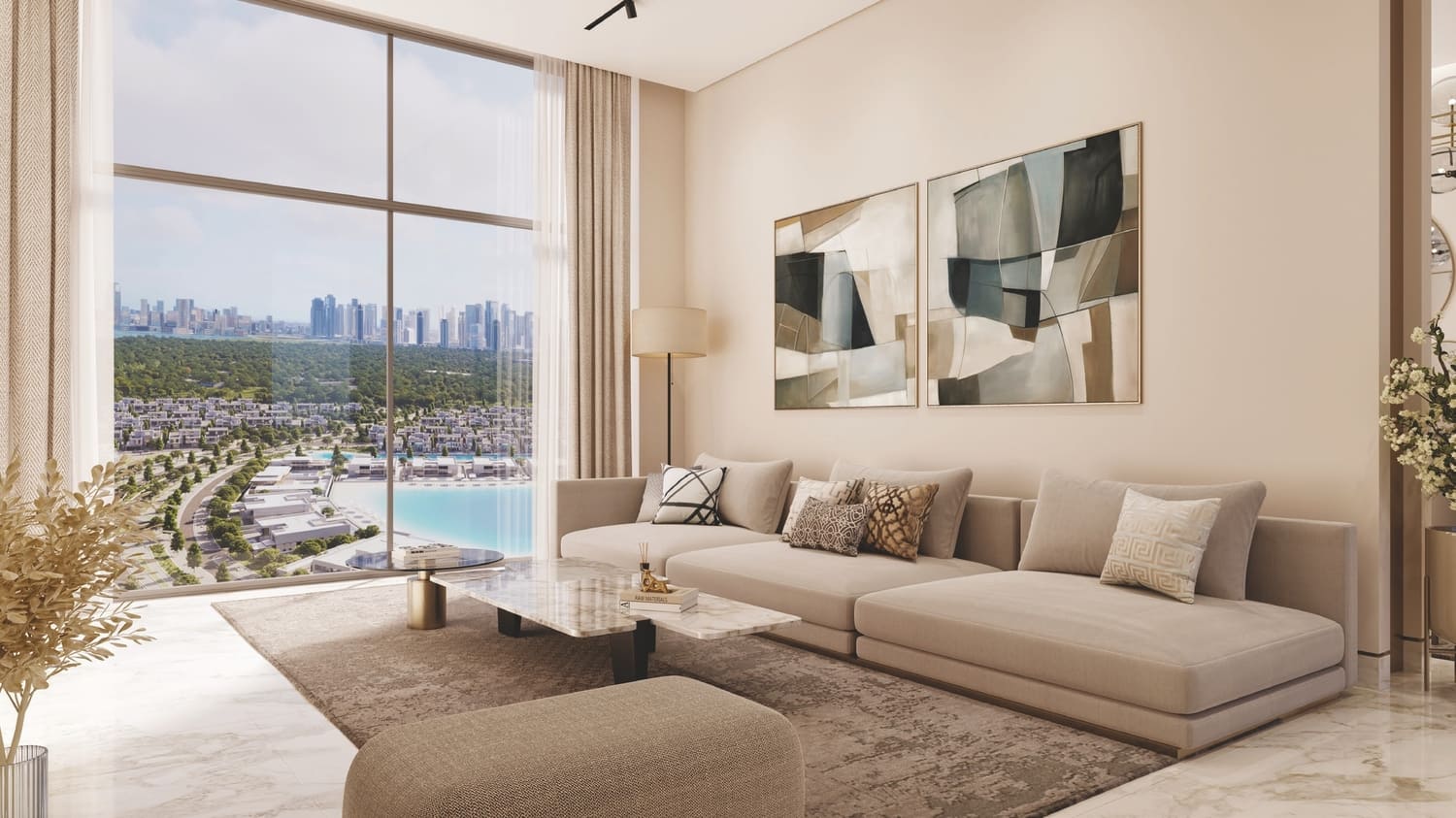 340 Riverside Crescent by Sobha, image 6 of 8. Render supplied by developer.