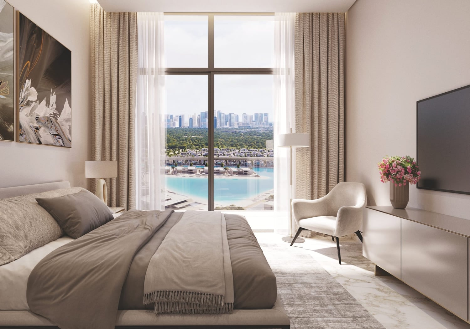 340 Riverside Crescent by Sobha, image 7 of 8. Render supplied by developer.