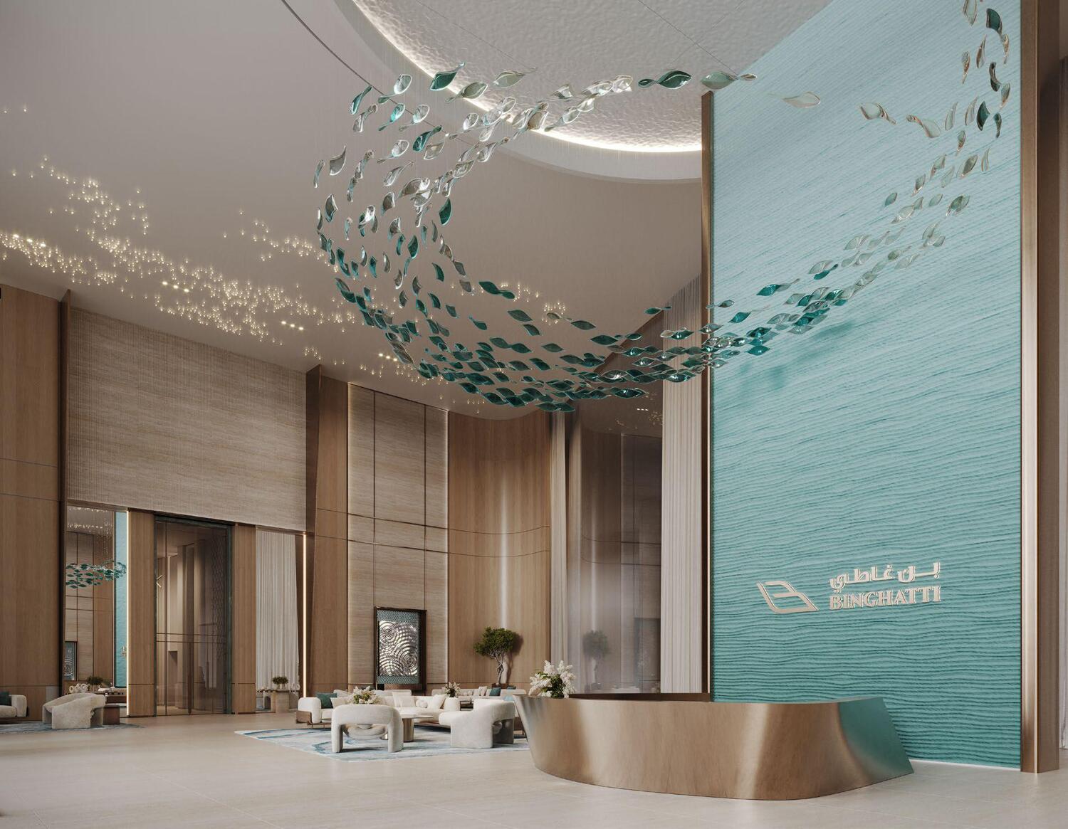 Binghatti Aquarise, image 11 of 13. Render supplied by developer.