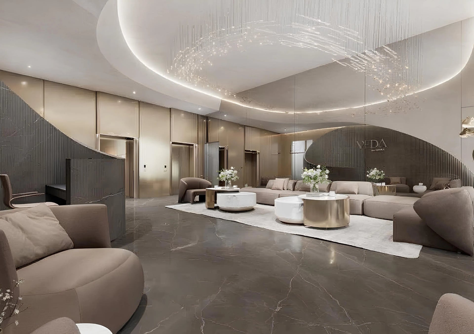 Veda by AUM Development, image 5 of 5. Render supplied by developer.