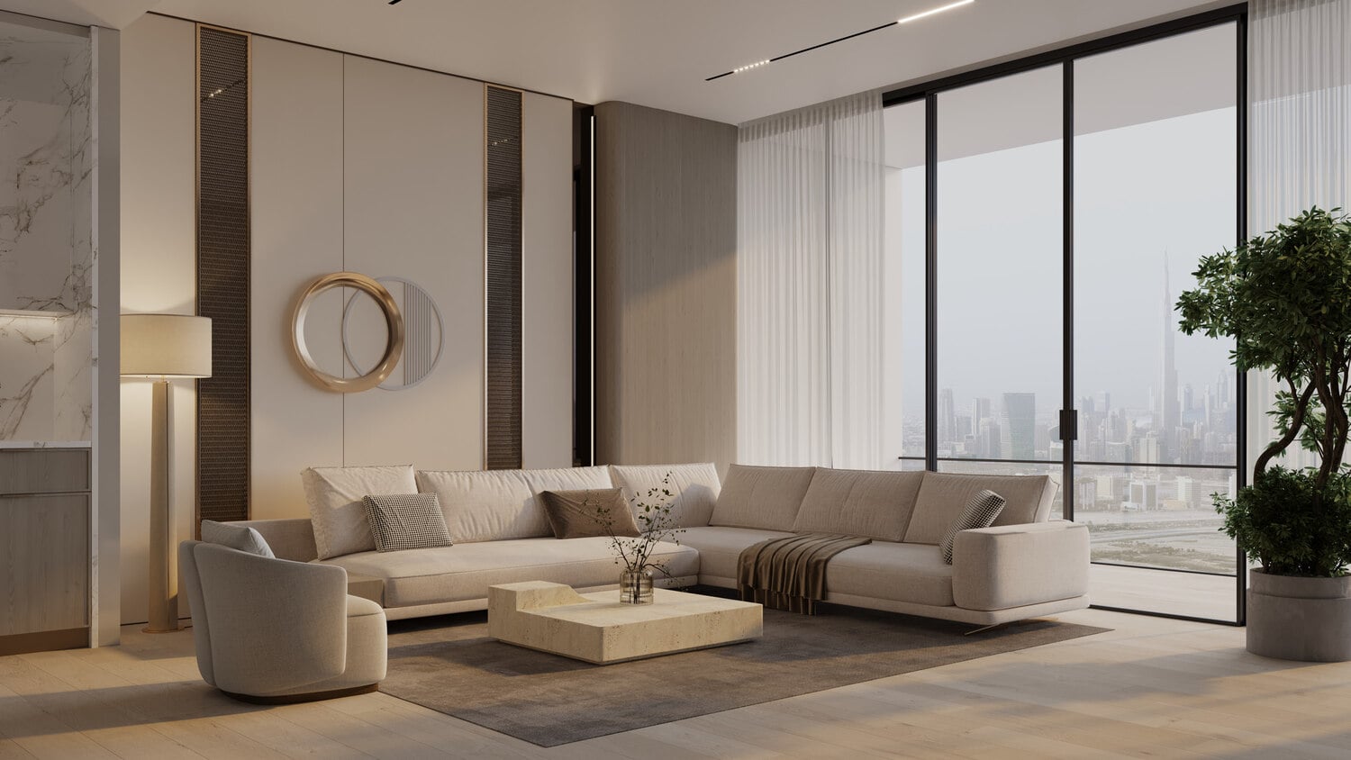 Binghatti Ghost, image 5 of 7. Render supplied by developer.