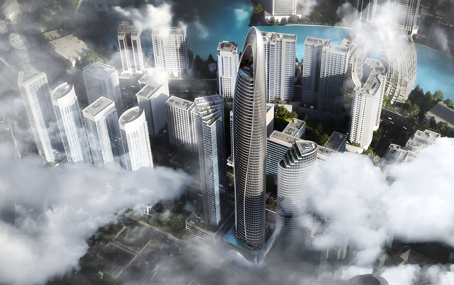 Mercedes-Benz Places by Binghatti, image 2 of 11. Render supplied by developer.