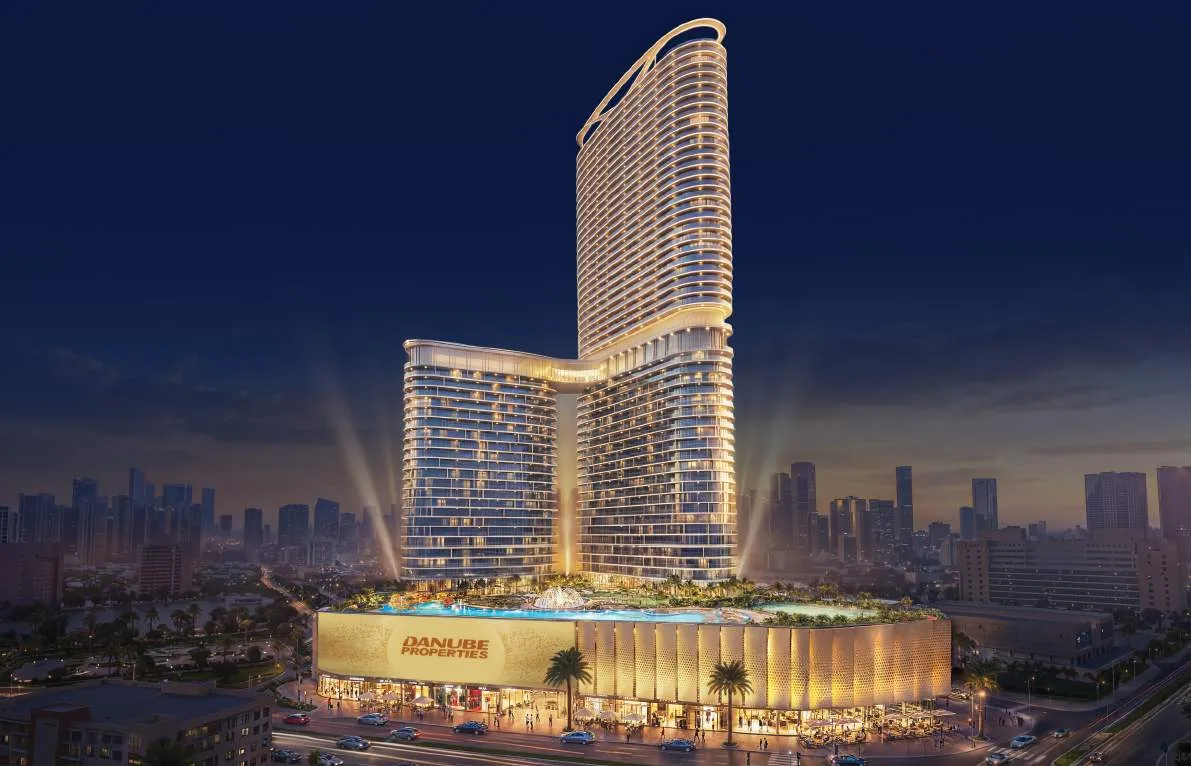 Serenz by Danube, JVC (Jumeirah Village Circle). Render supplied by developer.