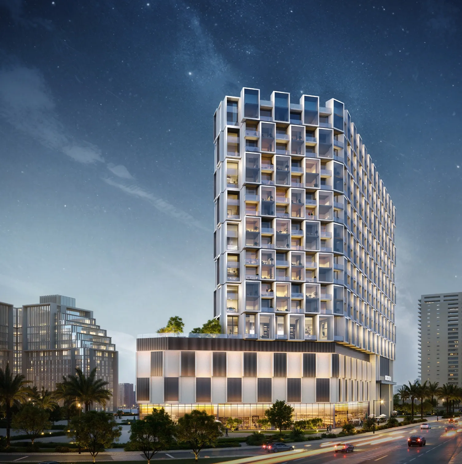 Binghatti Cullinan, image 1 of 22. Render supplied by developer.