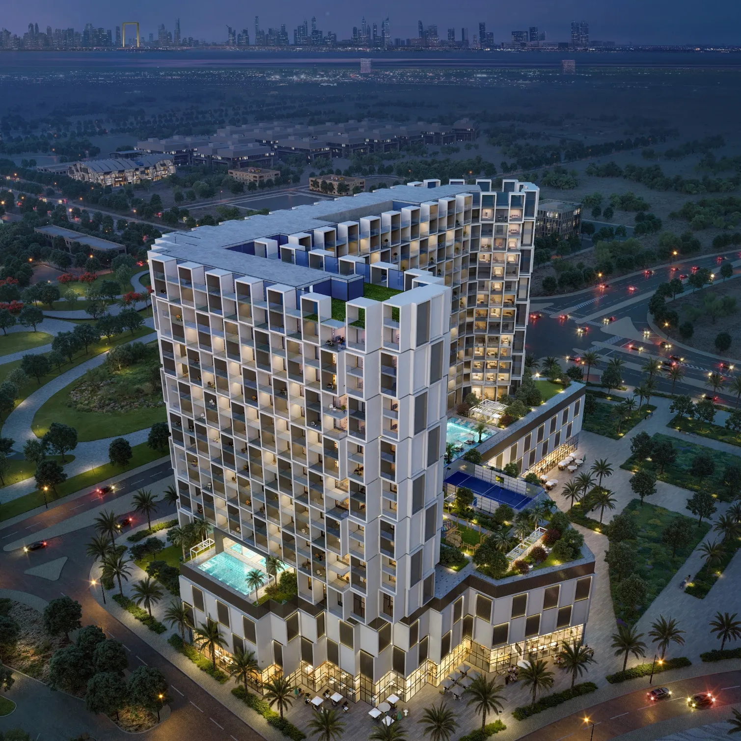 Binghatti Cullinan, image 6 of 22. Render supplied by developer.