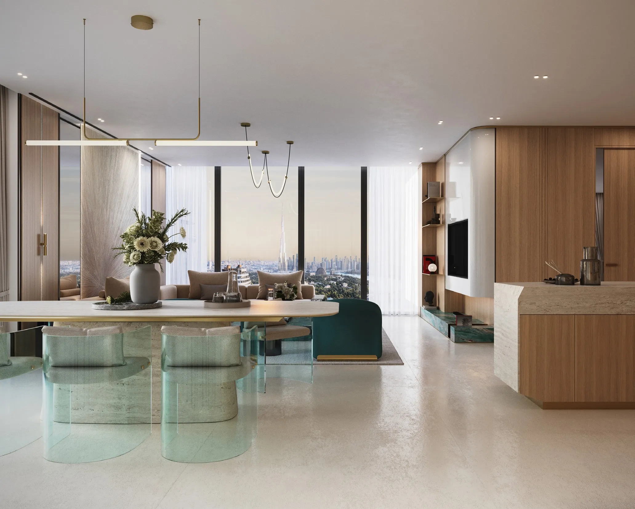 Binghatti Cullinan, image 11 of 22. Render supplied by developer.