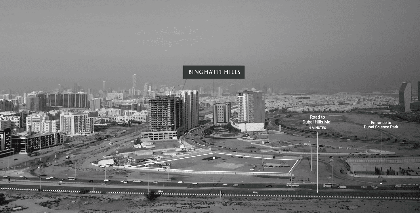 Binghatti Hills, image 12 of 17. Render supplied by developer.