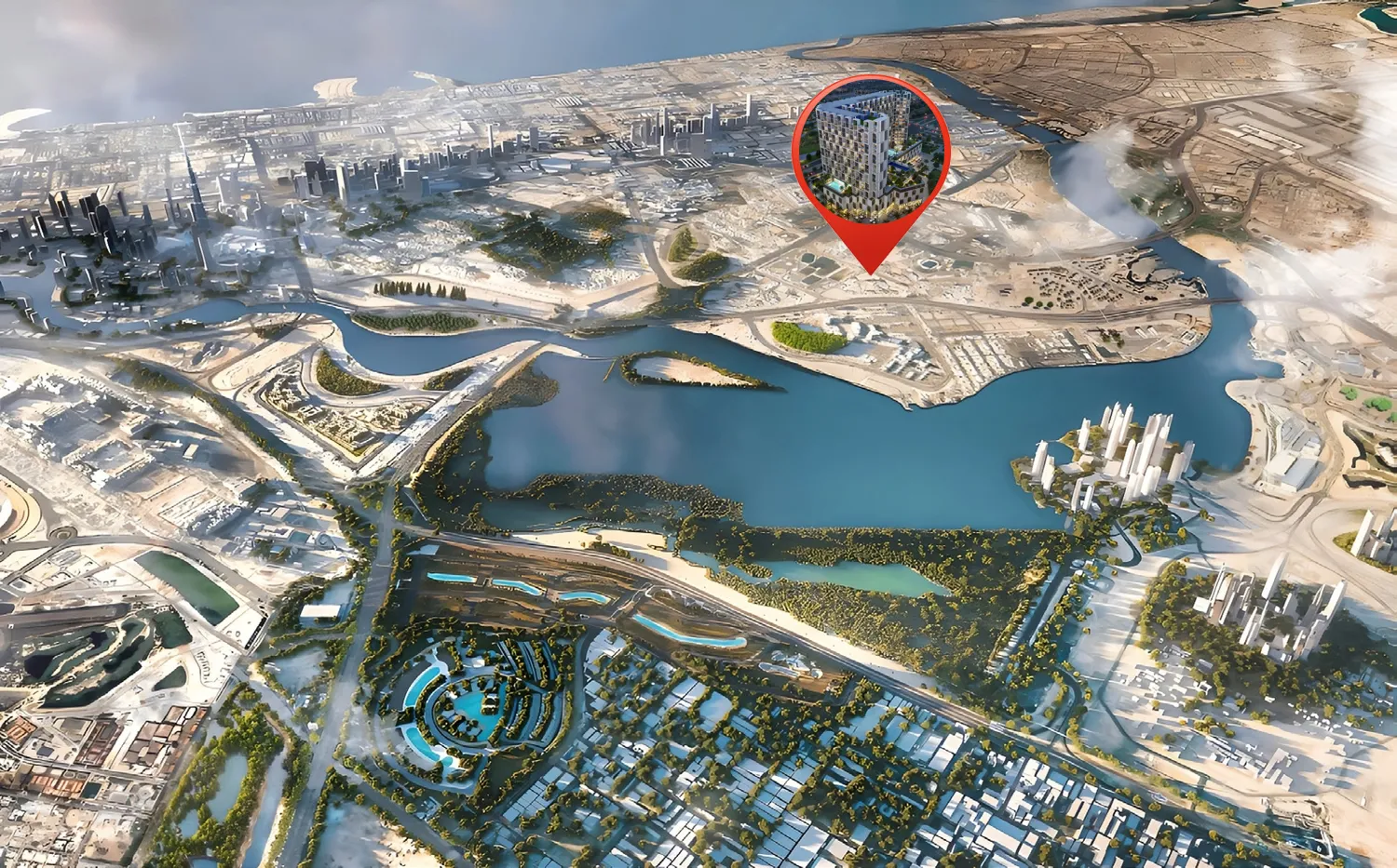 Binghatti Cullinan, image 19 of 22. Render supplied by developer.