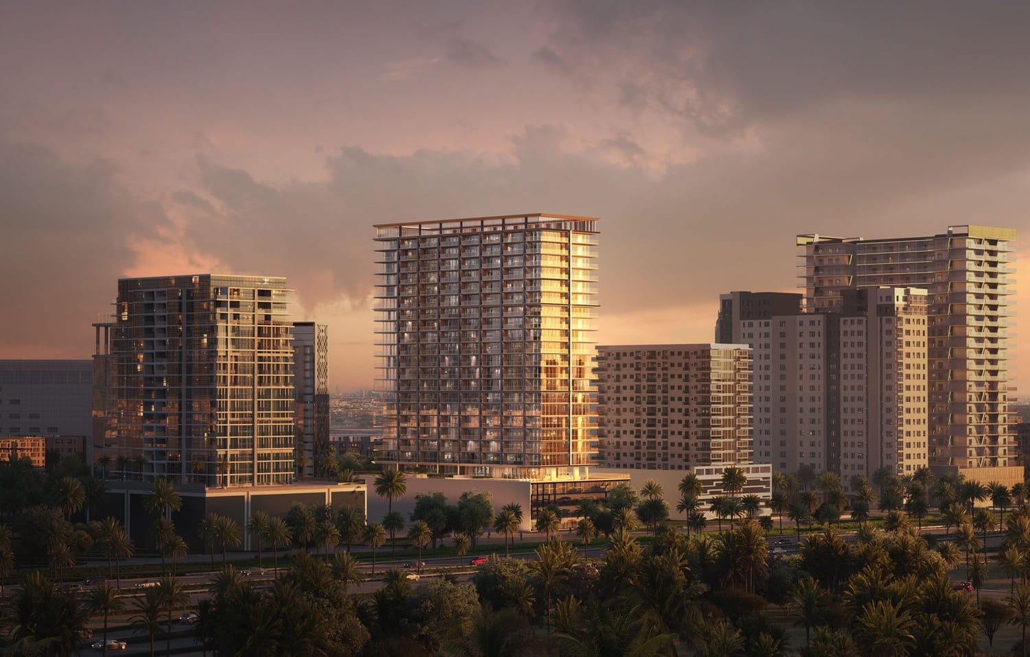 Binghatti Ivory, image 3 of 16. Render supplied by developer.