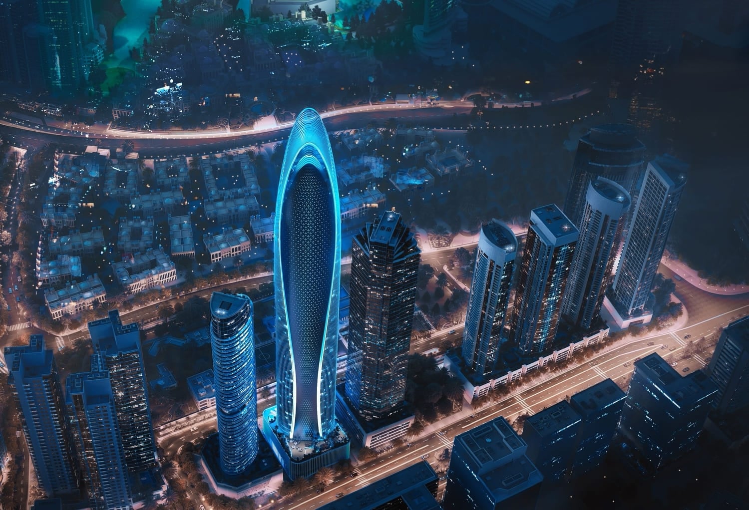 Mercedes-Benz Places by Binghatti, image 3 of 11. Render supplied by developer.