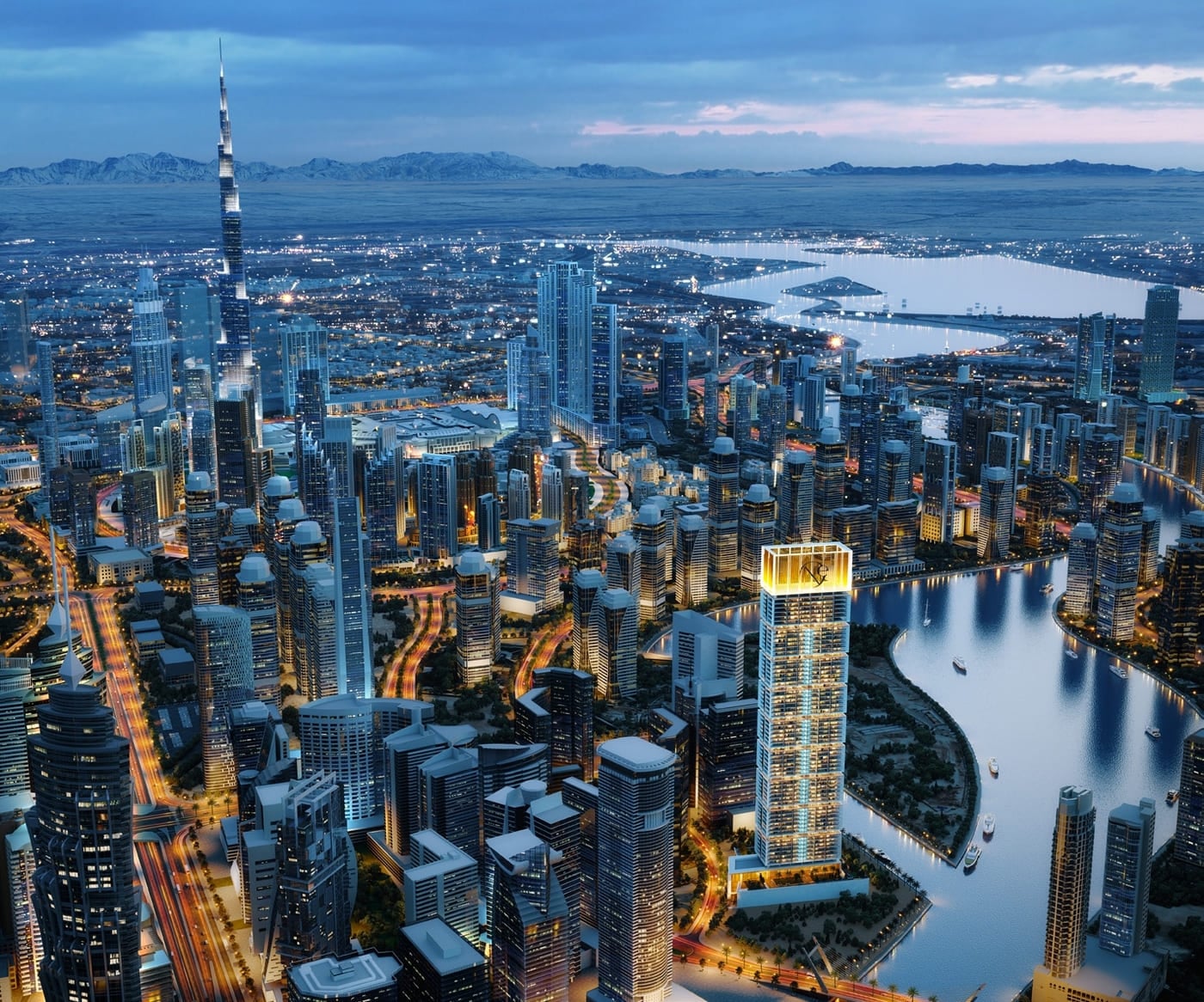 One by Binghatti, image 13 of 16. Render supplied by developer.