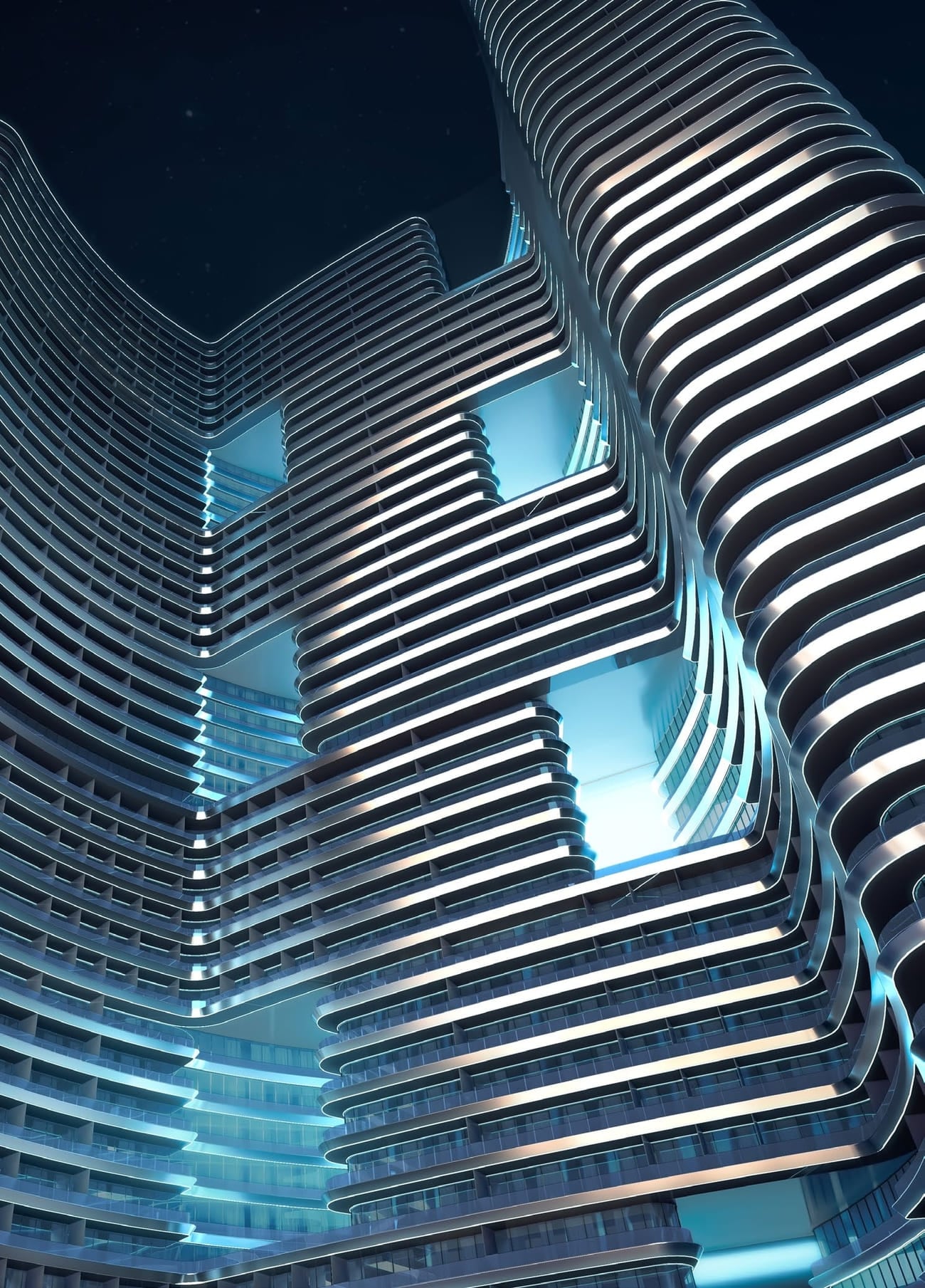 Binghatti Hills, image 4 of 17. Render supplied by developer.