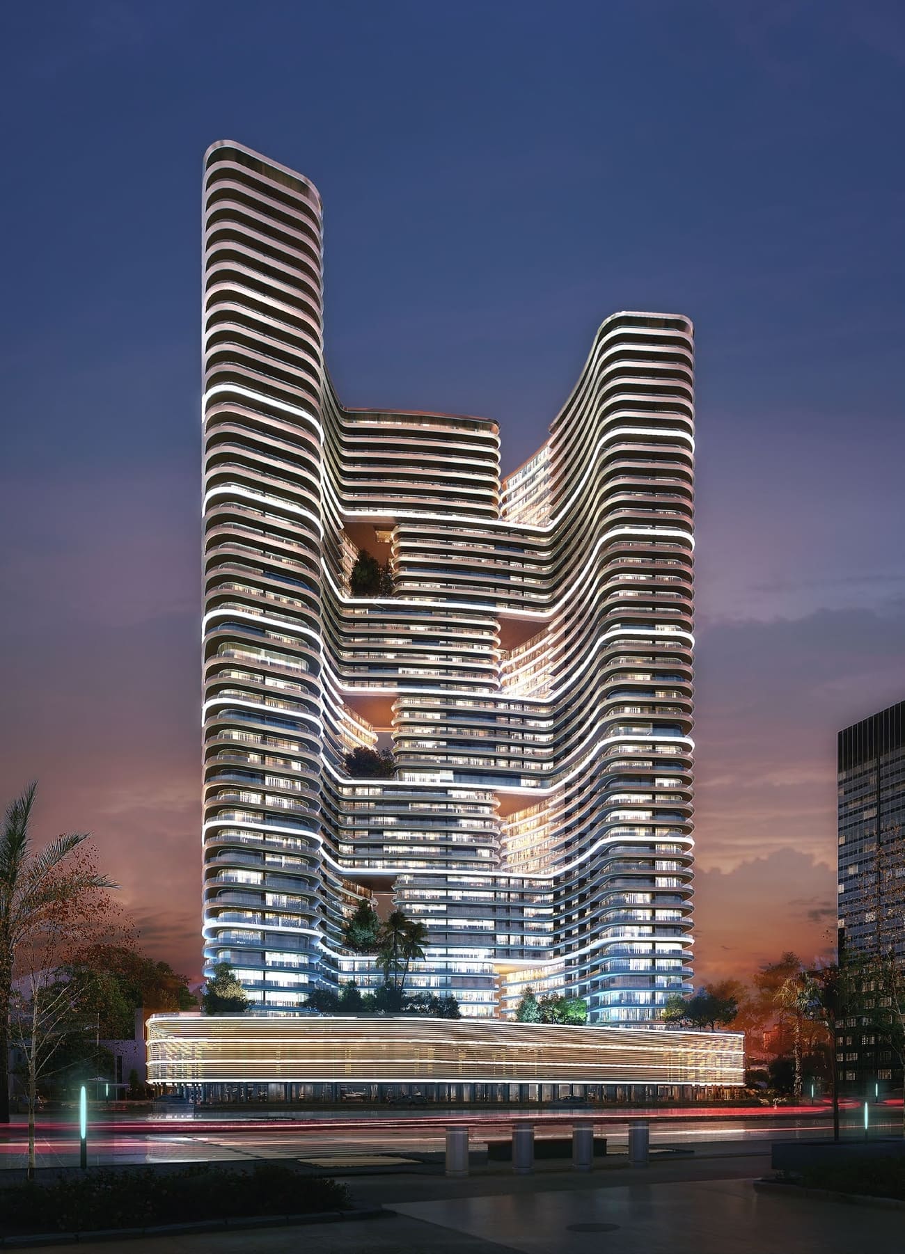 Binghatti Hills, image 5 of 17. Render supplied by developer.